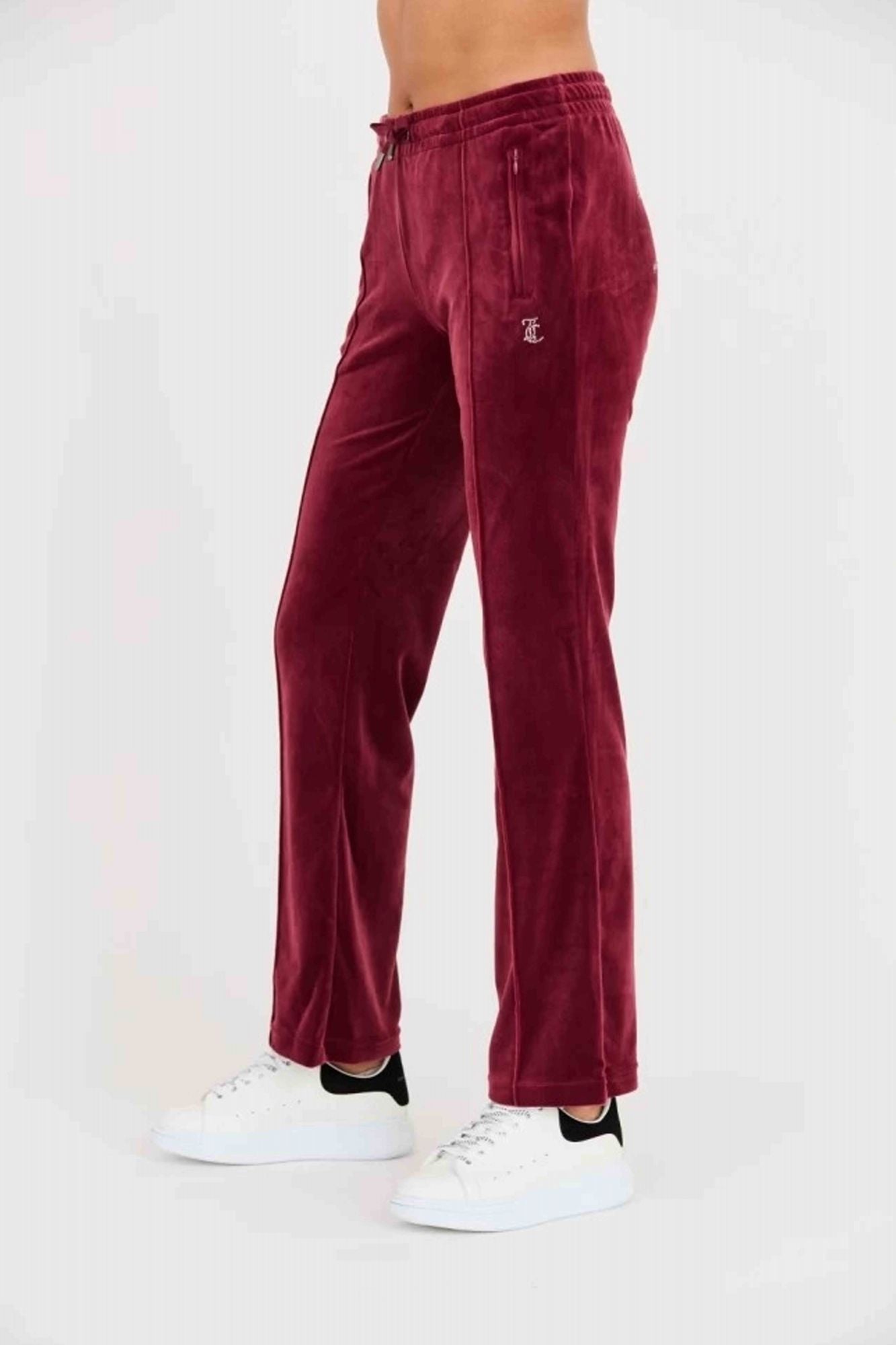 JUICY COUTURE TINA TRACKPANTS WIT en color ROJO (3)