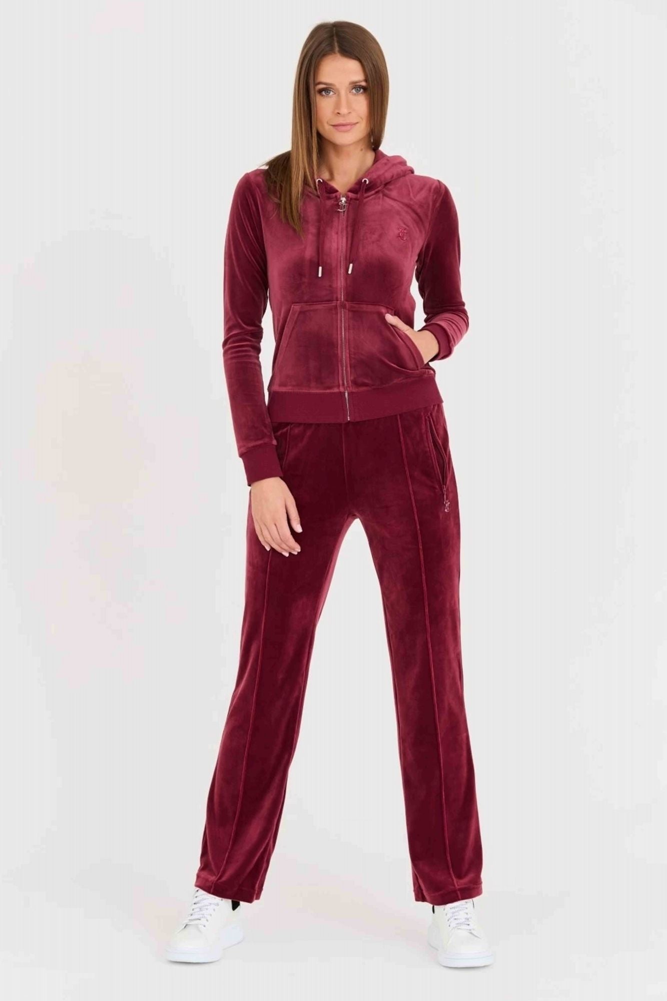JUICY COUTURE TINA TRACKPANTS WIT en color ROJO (4)