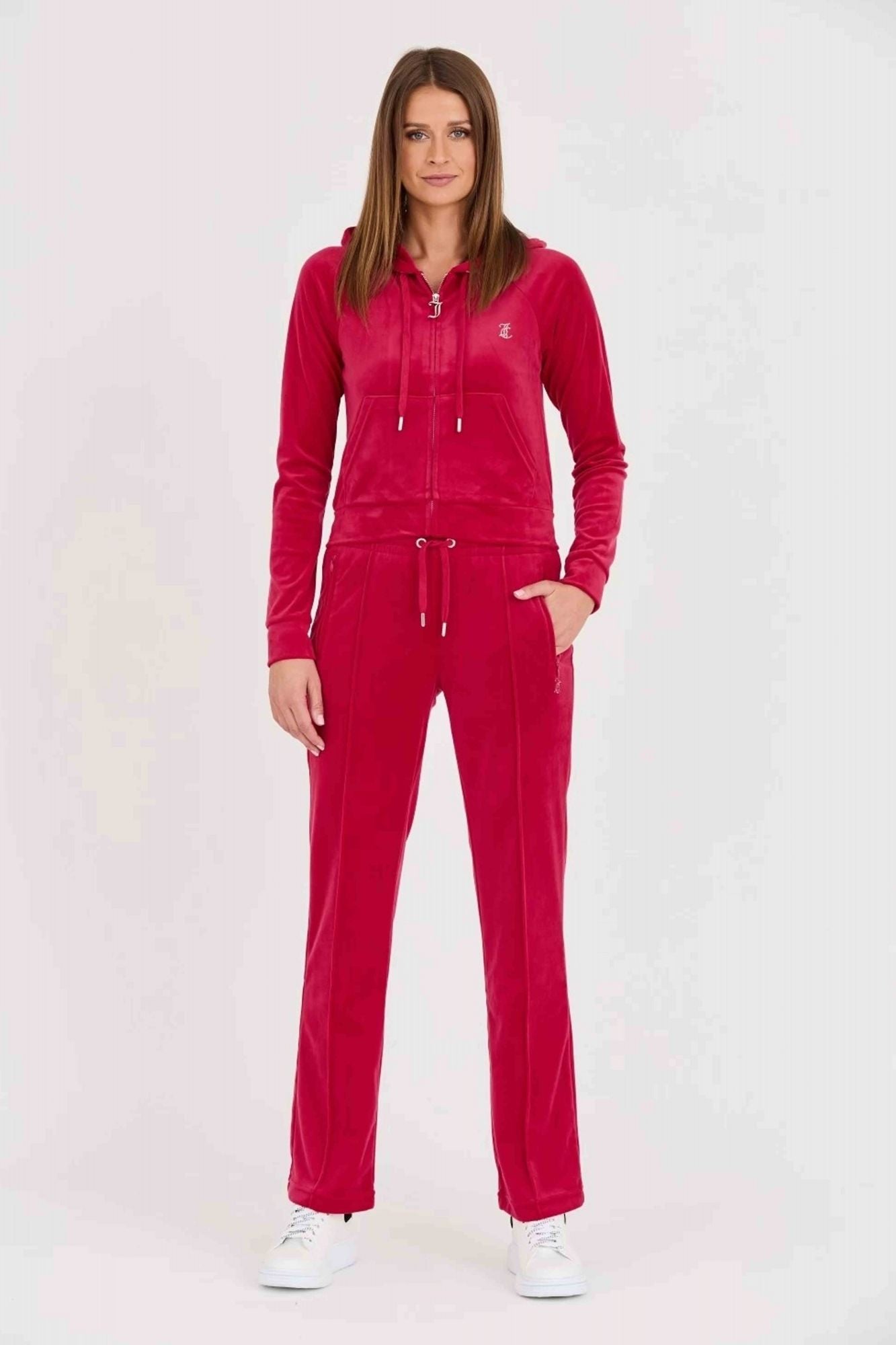 JUICY COUTURE MADISON HOODIES CLA en color ROSA (4)