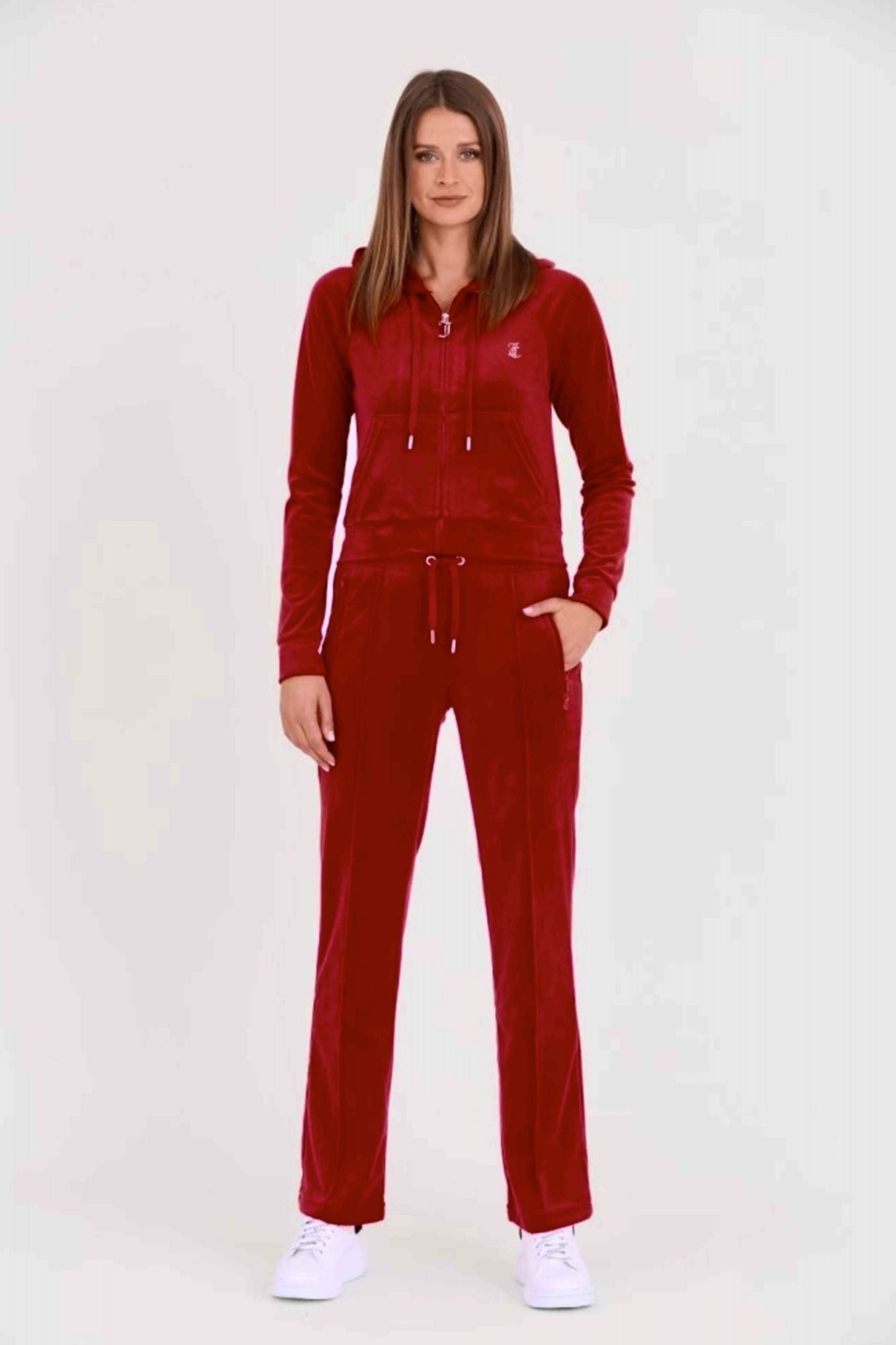 JUICY COUTURE  MADISON HOODIES CLA en color ROJO (4)