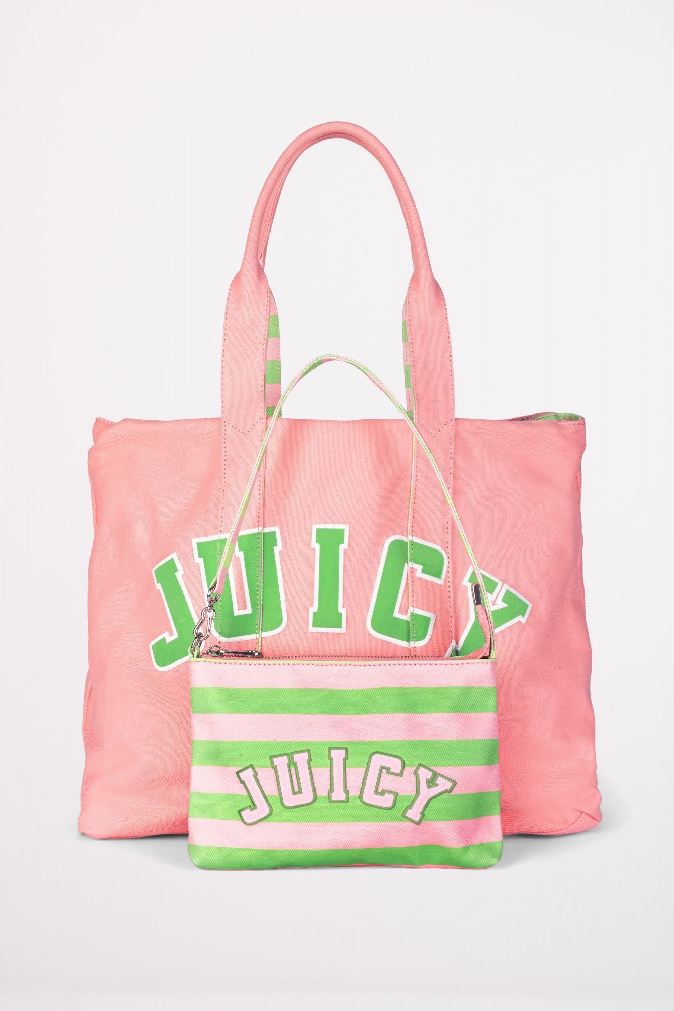 JUICY COUTURE DAISY CANVAS L SHOP en color ROSA (4)