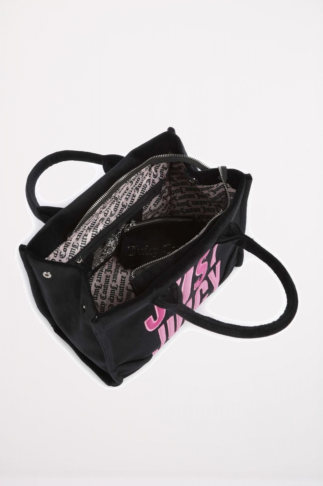 JUICY COUTURE IRIS PATCH VELVET M en color NEGRO (3)