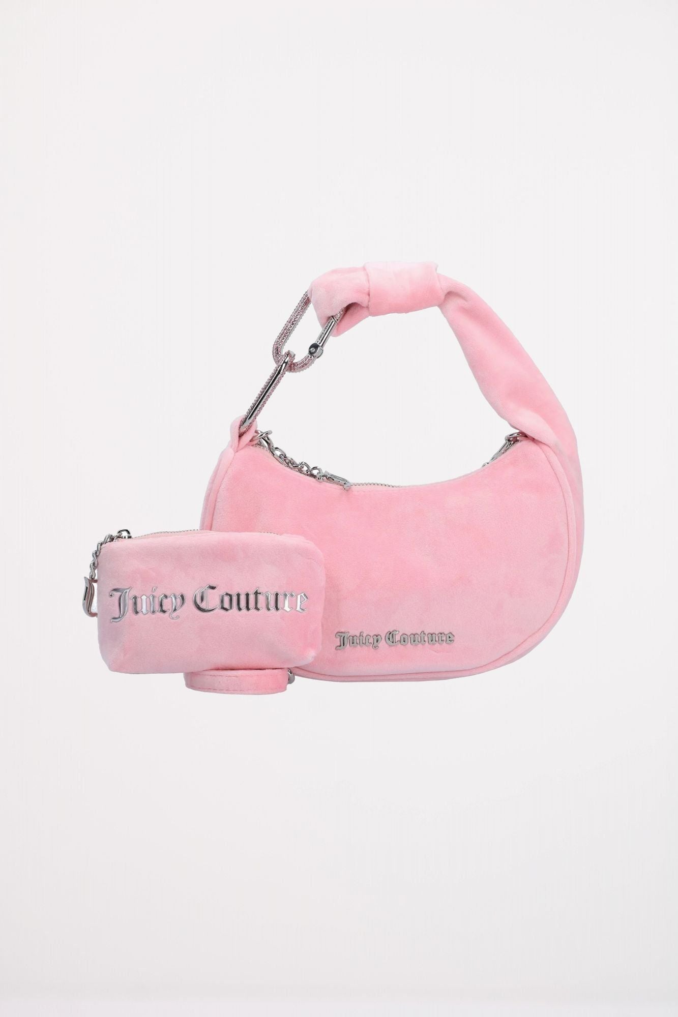 JUICY COUTURE BLOSSOM SMALL HOBO en color ROSA (1)