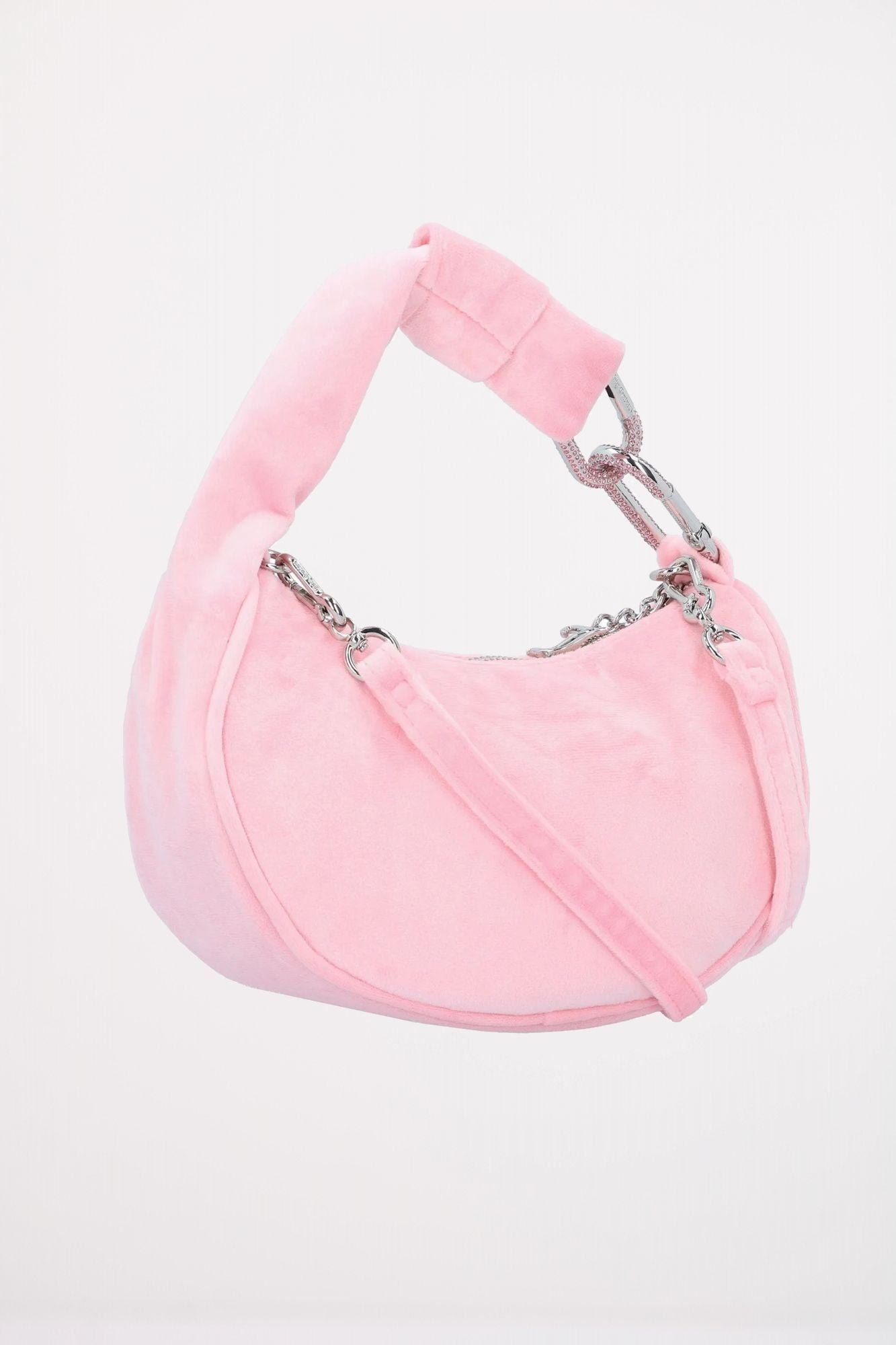JUICY COUTURE BLOSSOM SMALL HOBO en color ROSA (4)