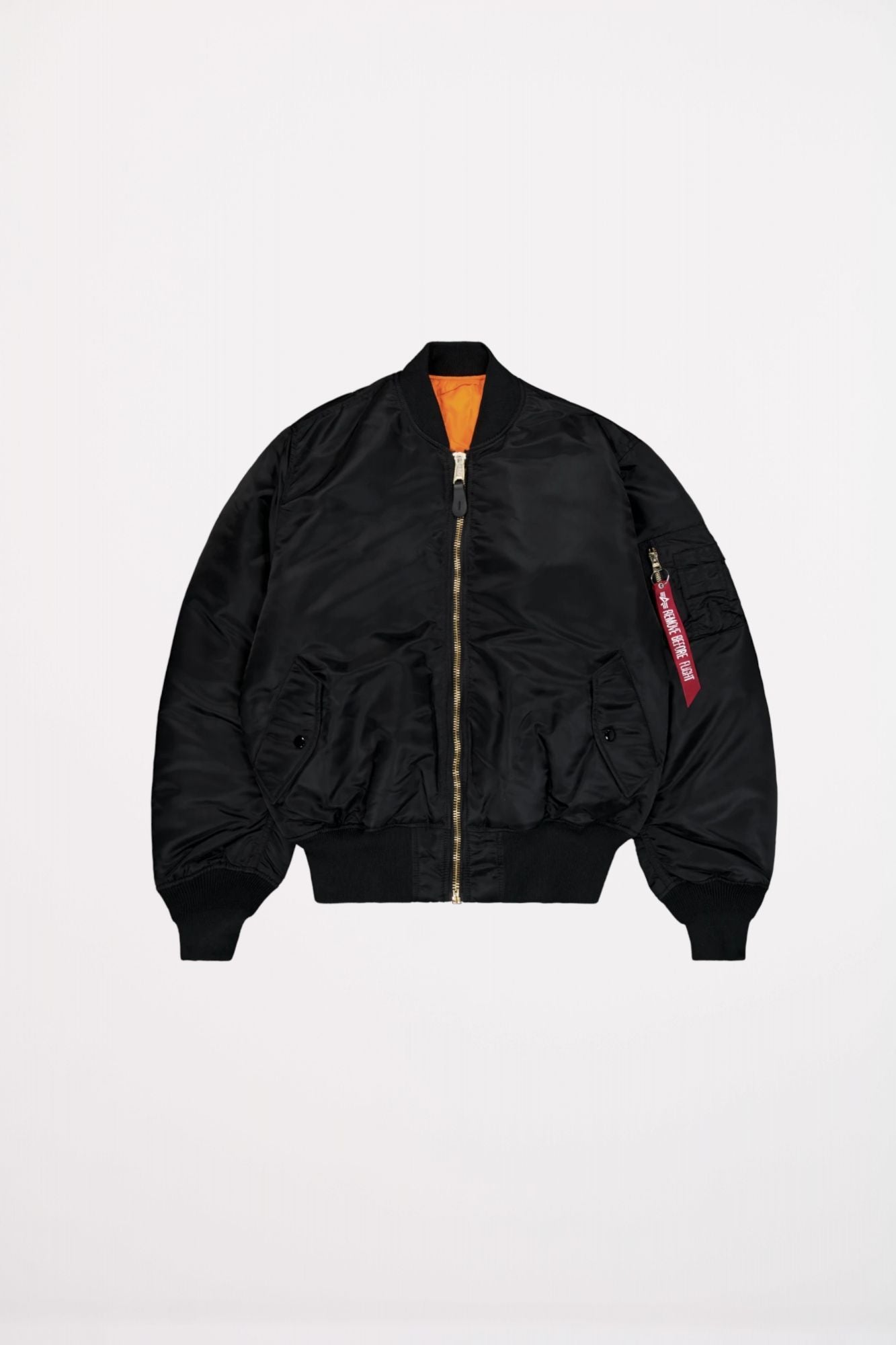 ALPHA INDUSTRIES MA-1 (HERITAGE) en color NEGRO (2)