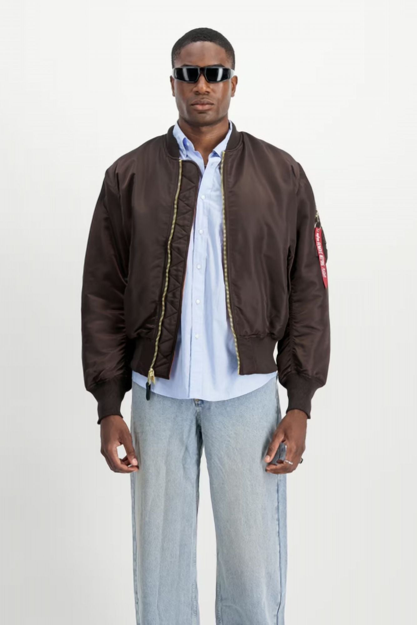 ALPHA INDUSTRIES MA-1 (HERITAGE) en color MARRON (1)
