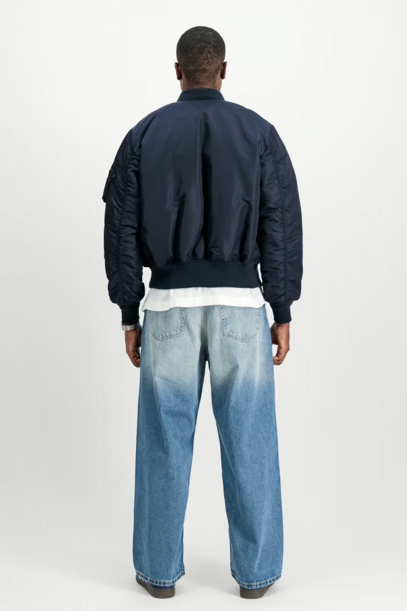 ALPHA INDUSTRIES MA-1 (HERITAGE) en color AZUL (3)