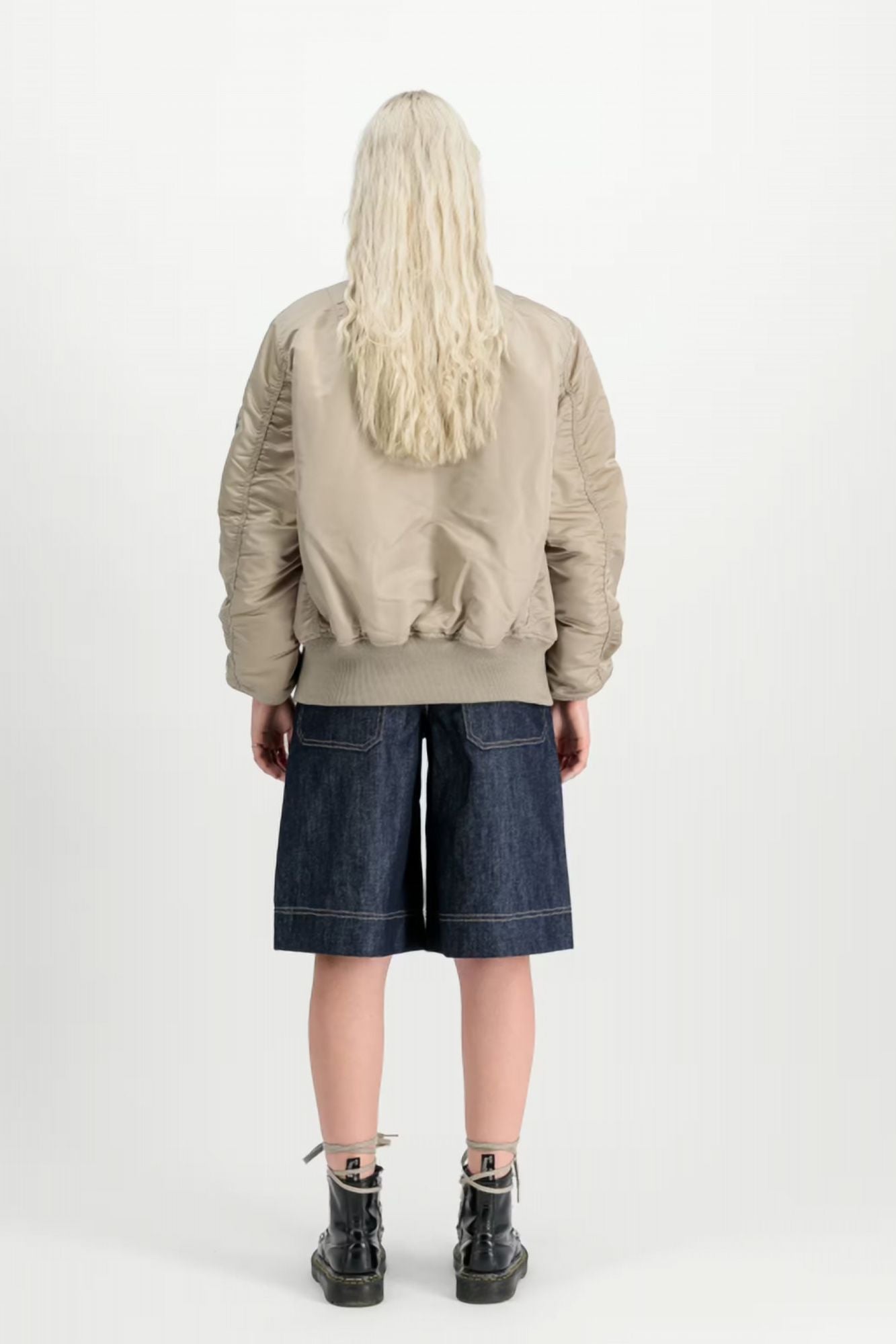 ALPHA INDUSTRIES MA-1 (HERITAGE) en color MARRON CLARO (4)