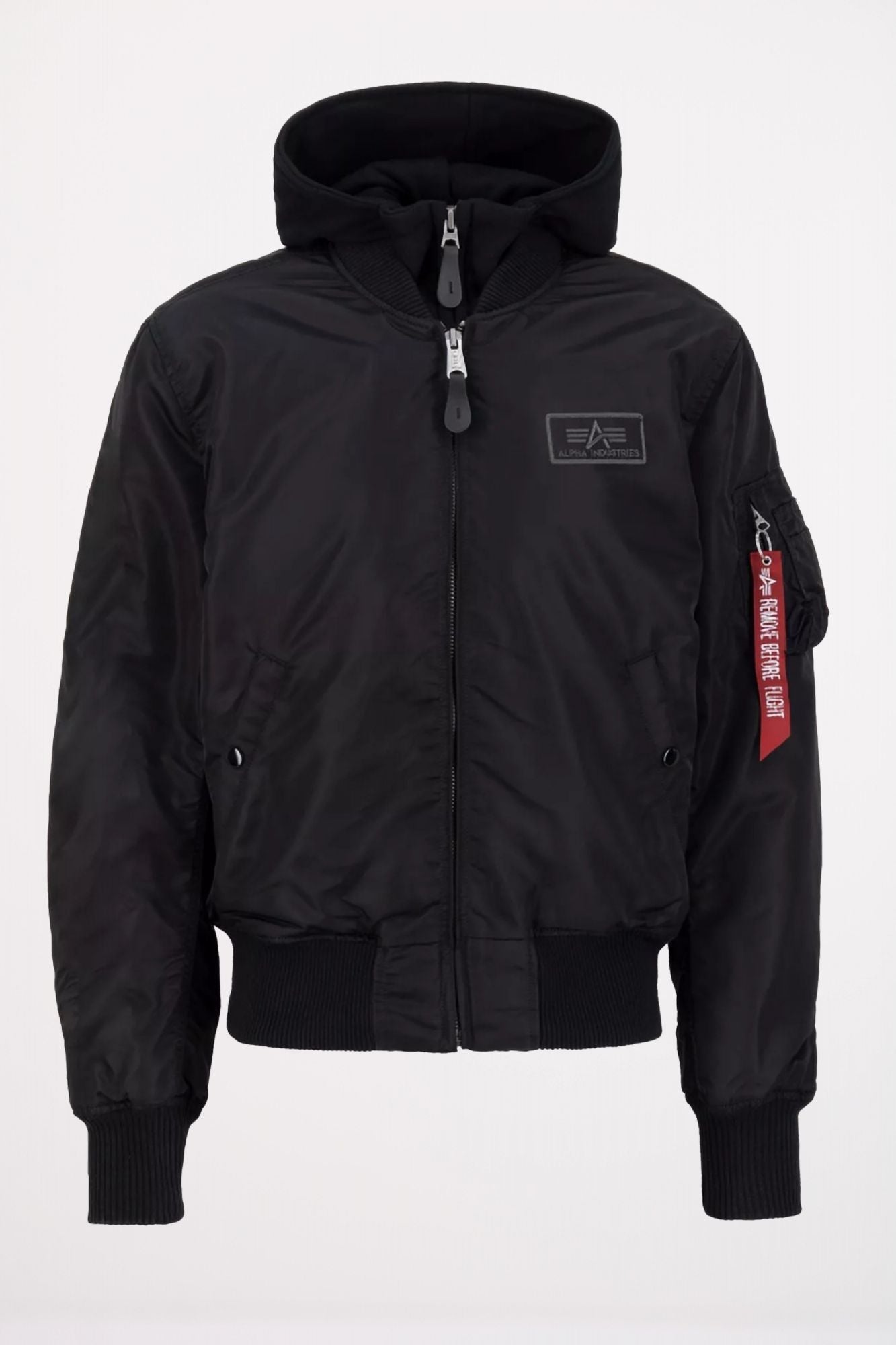 ALPHA INDUSTRIES MA-1 D-TEC en color NEGRO (2)