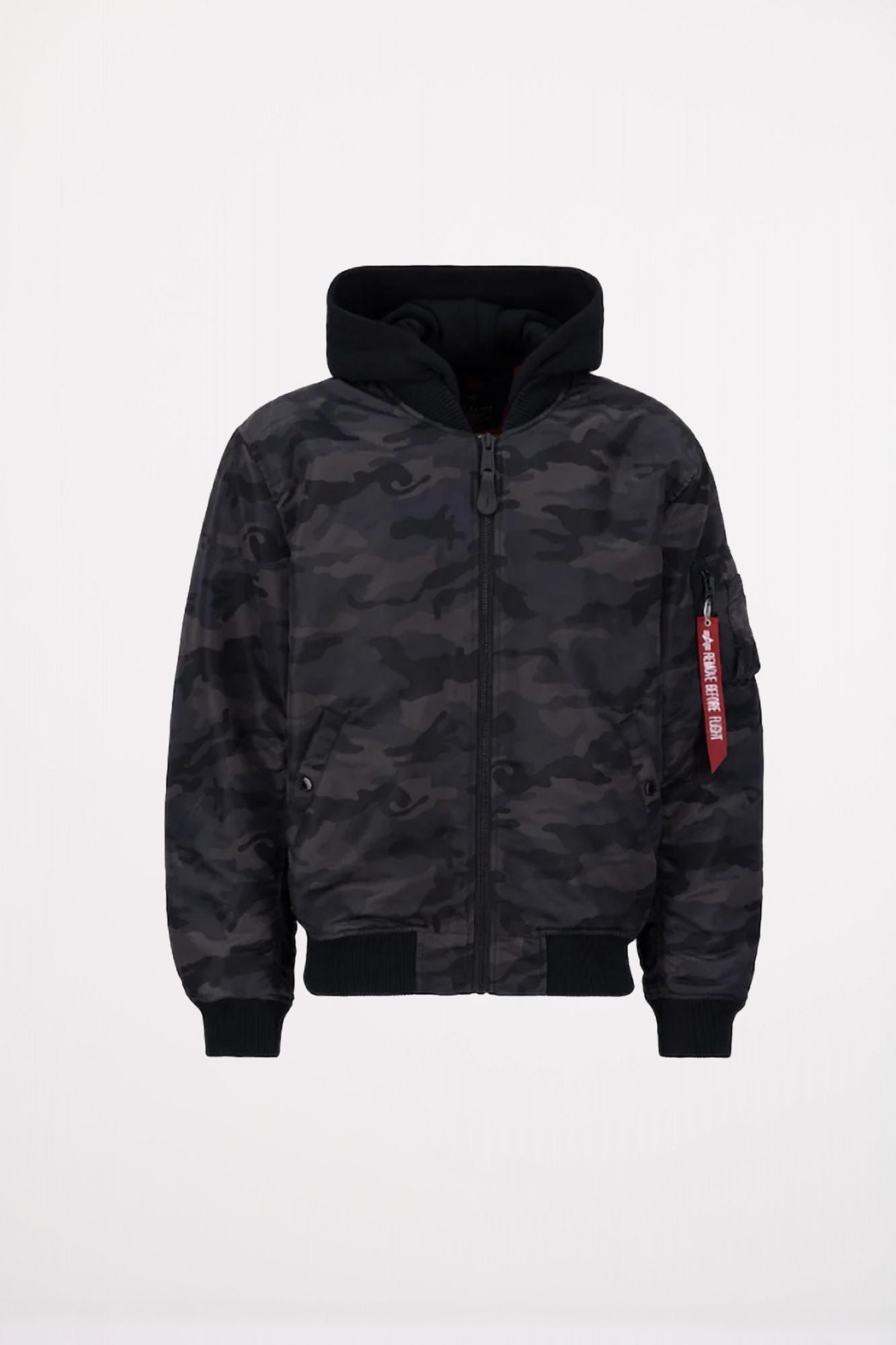 ALPHA INDUSTRIES MA-1 ZH en color NEGRO (2)