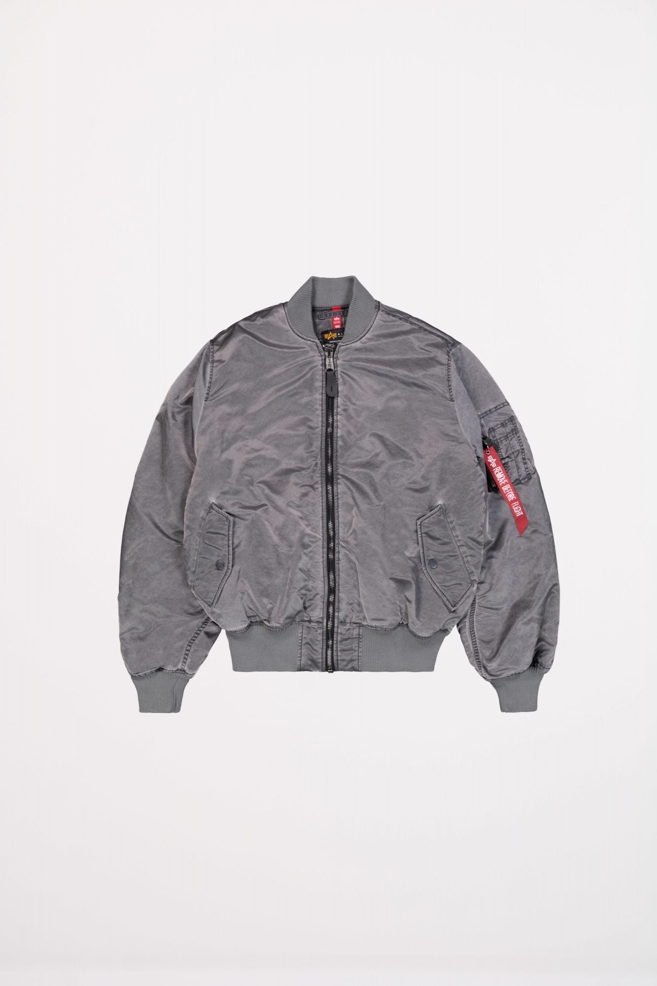 ALPHA INDUSTRIES MA-1 VINTAGE en color GRIS (2)