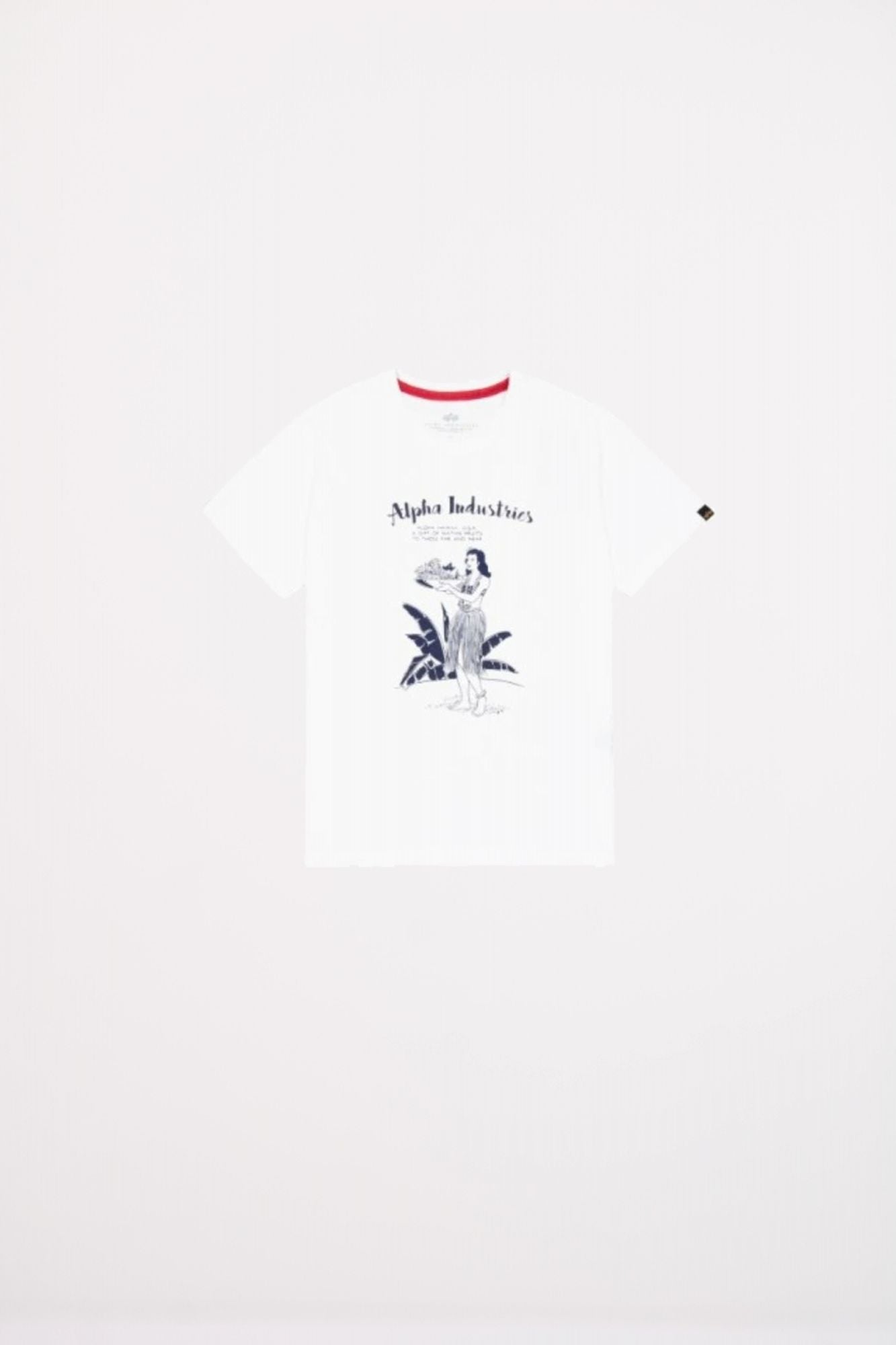 ALPHA INDUSTRIES HAWAII T en color BLANCO (2)