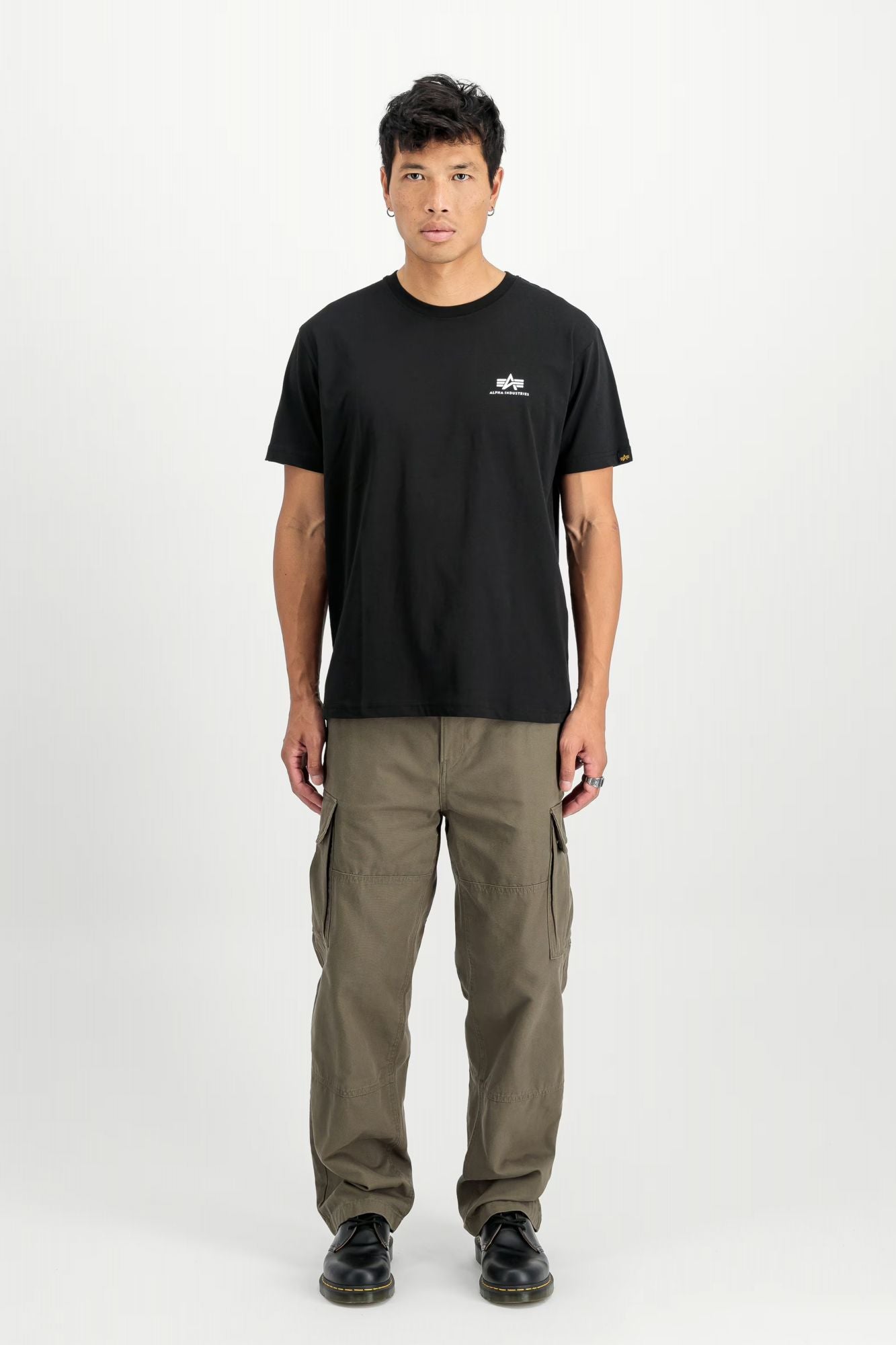 ALPHA INDUSTRIES 188505AF en color NEGRO (5)