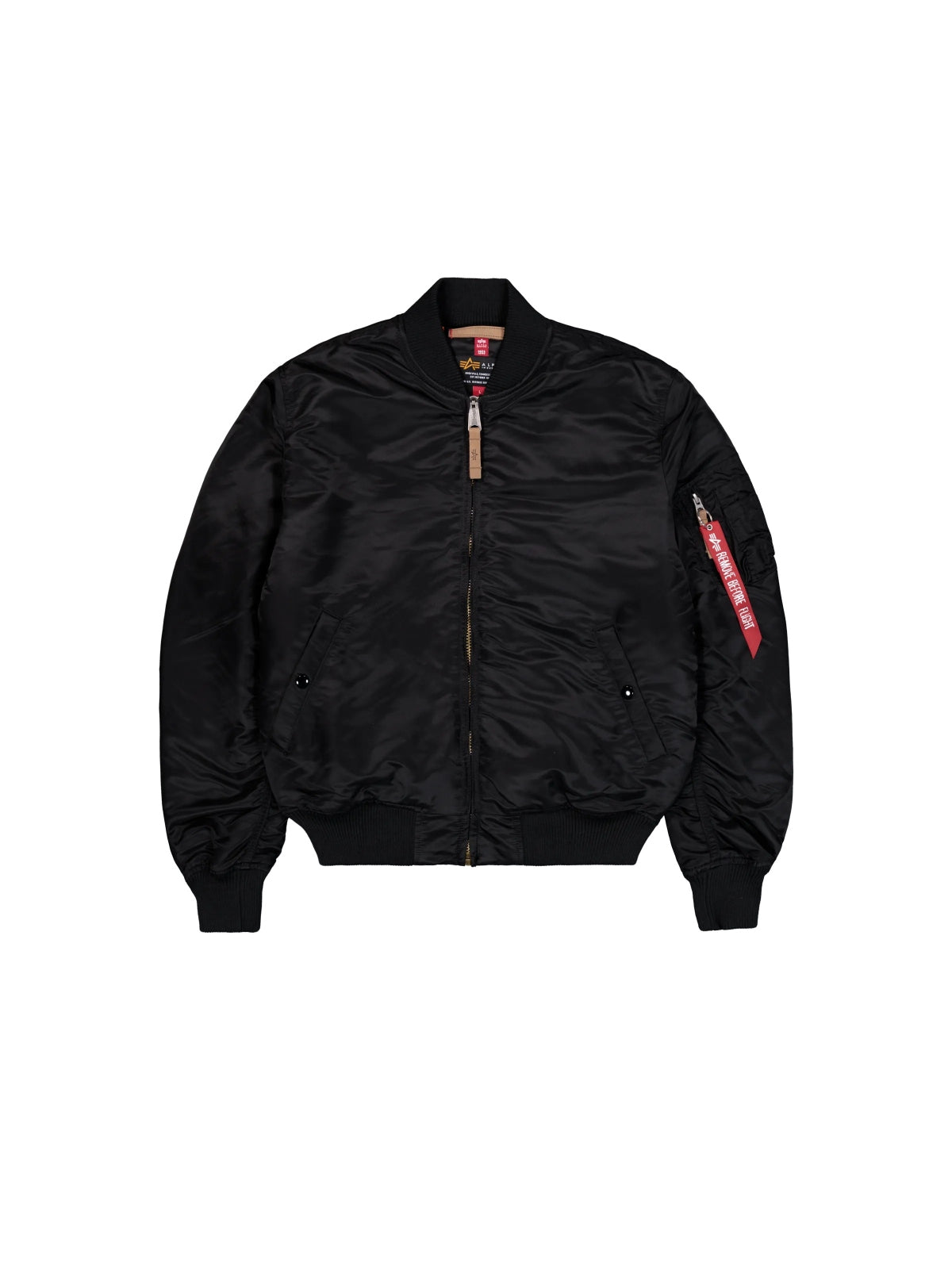 ALPHA INDUSTRIES THE MA-1 VF 59 BOMBER JACKET en color NEGRO (4)