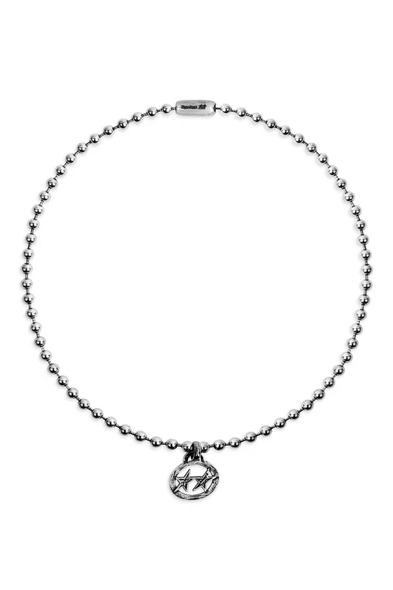 TWOJEYS ICON BALL NECKLACE en color PLATA (1)