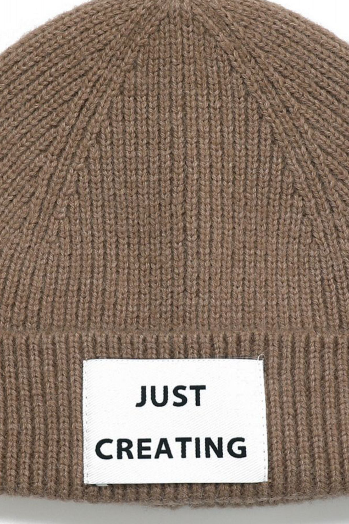 VERB TO DO JUST CREATING en color MARRON (3)