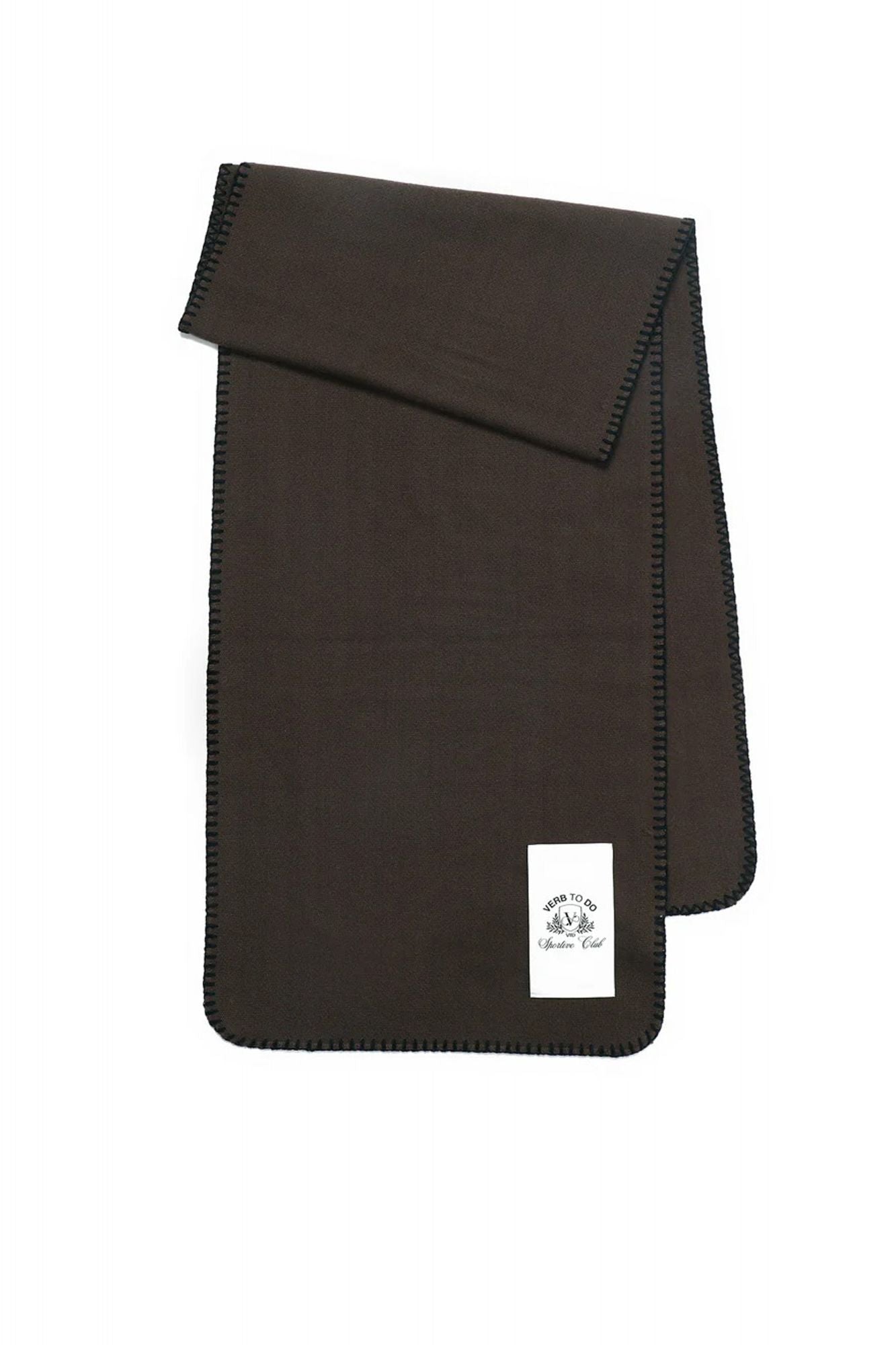 VERB TO DO SPORTY SCARVE en color MARRON (2)