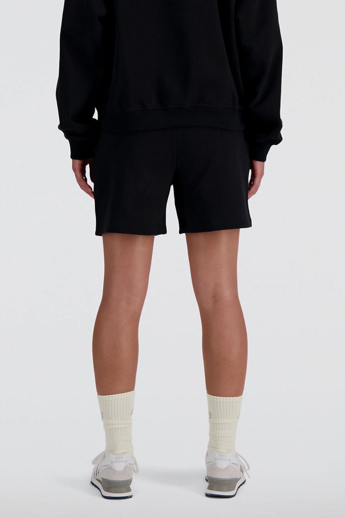 NEW BALANCE ATHLETICS FRENCH TERRY S en color NEGRO (4)