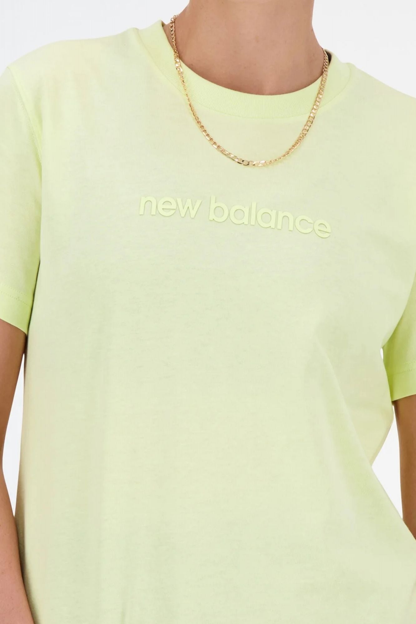 NEW BALANCE HYPER DENSITY JERSEY T-SHIRT en color AMARILLO (4)