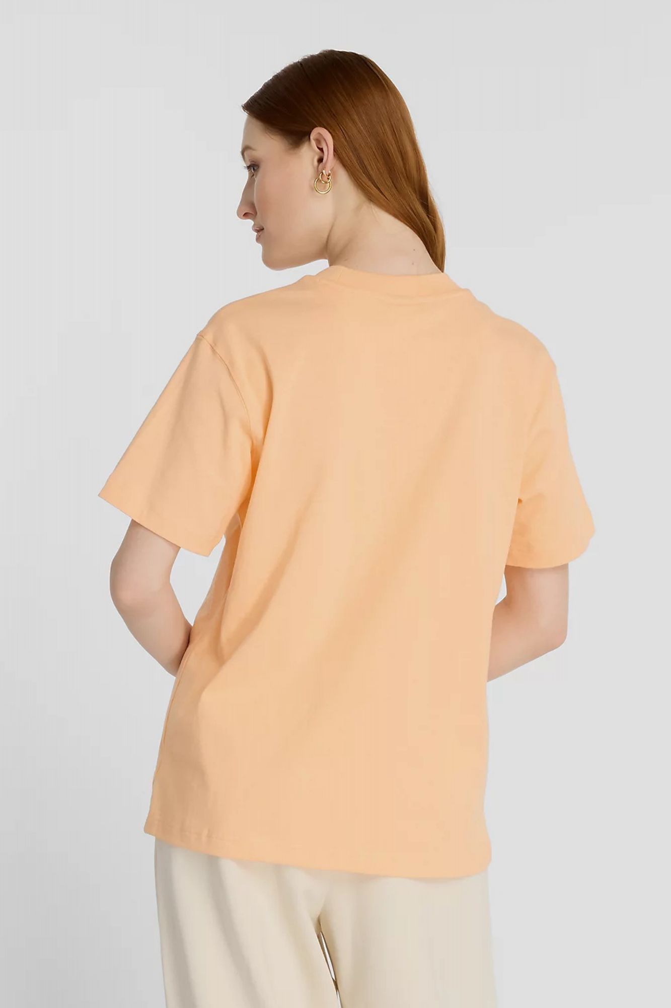 NEW BALANCE ATHLETICS JERSEY T-SHIRT en color NARANJA (2)
