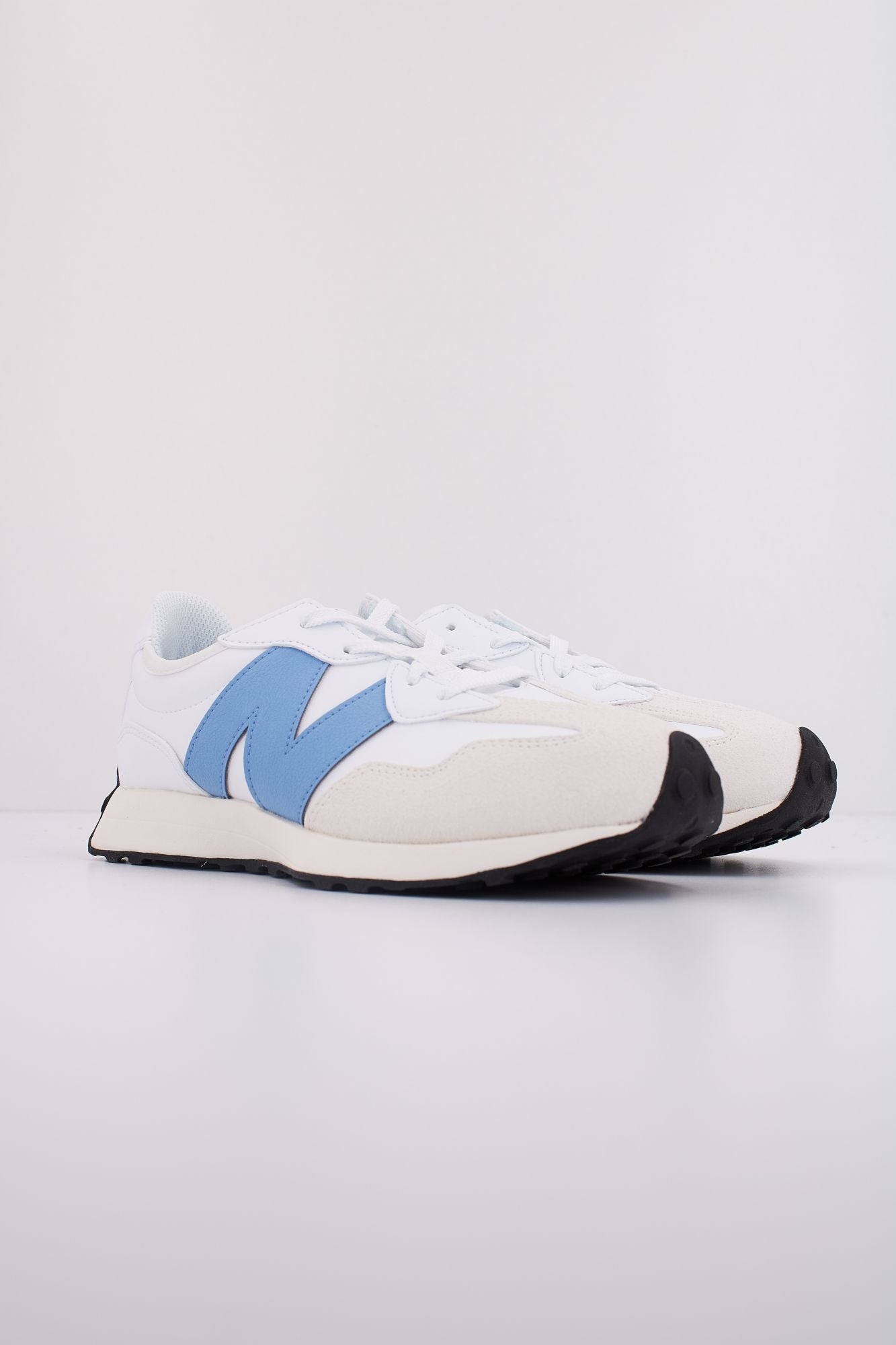 NEW BALANCE GS327 SW KIDS en color BLANCO (2)