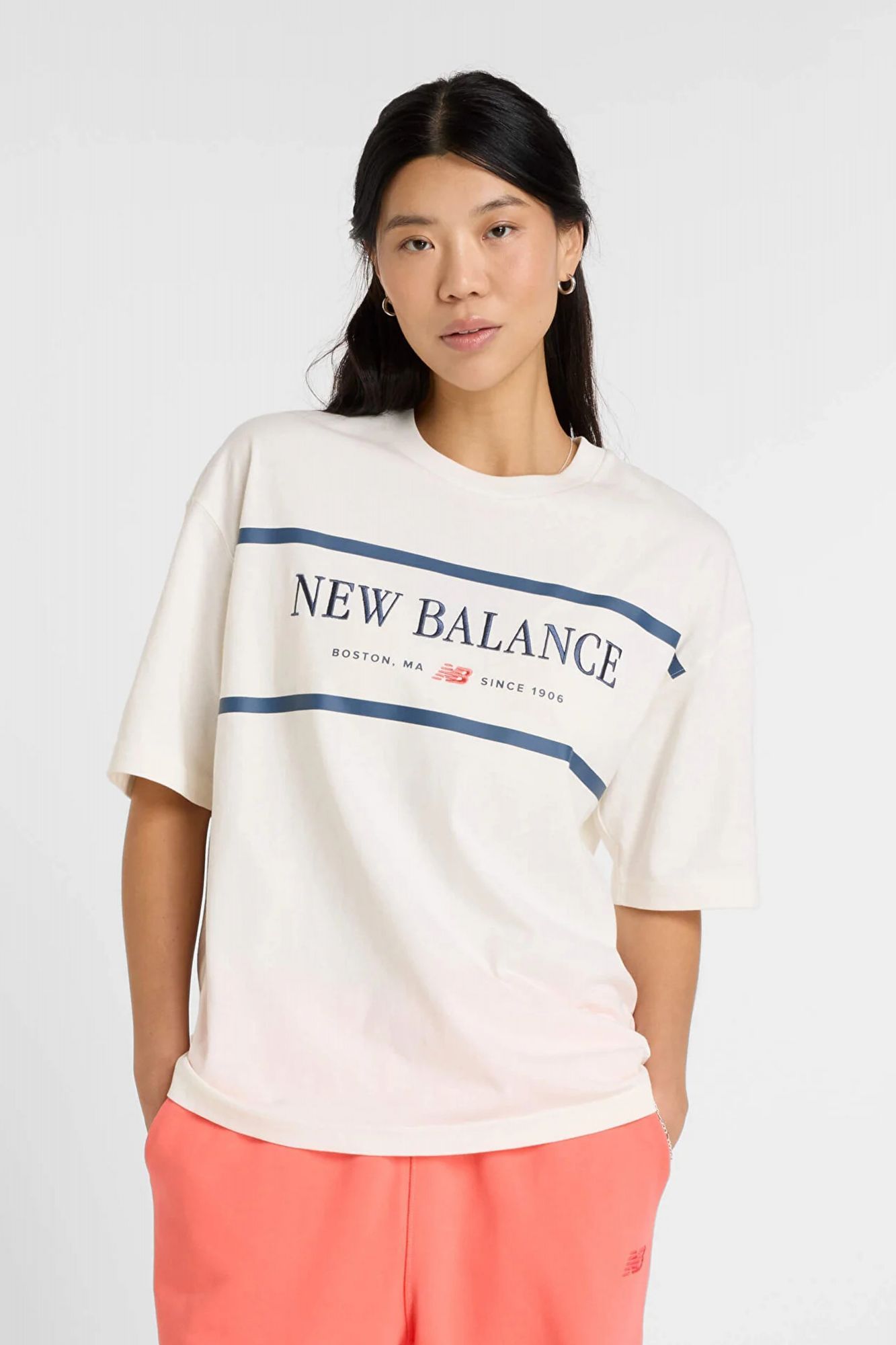 NEW BALANCE ATHLETICS NAUTICAL T-SHIRT en color BLANCO (1)