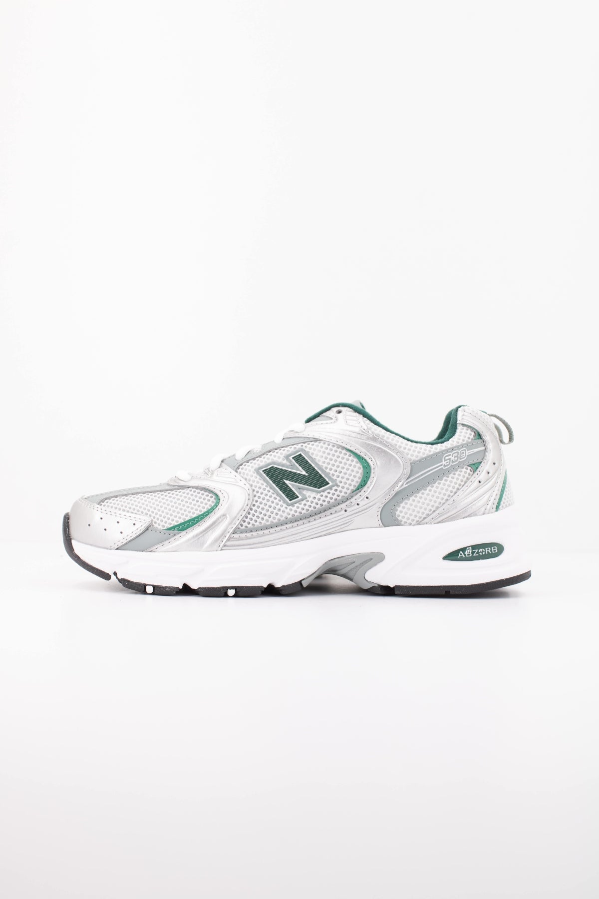 NEW BALANCE U530 SMS DEPORTIVO en color PLATA (1)