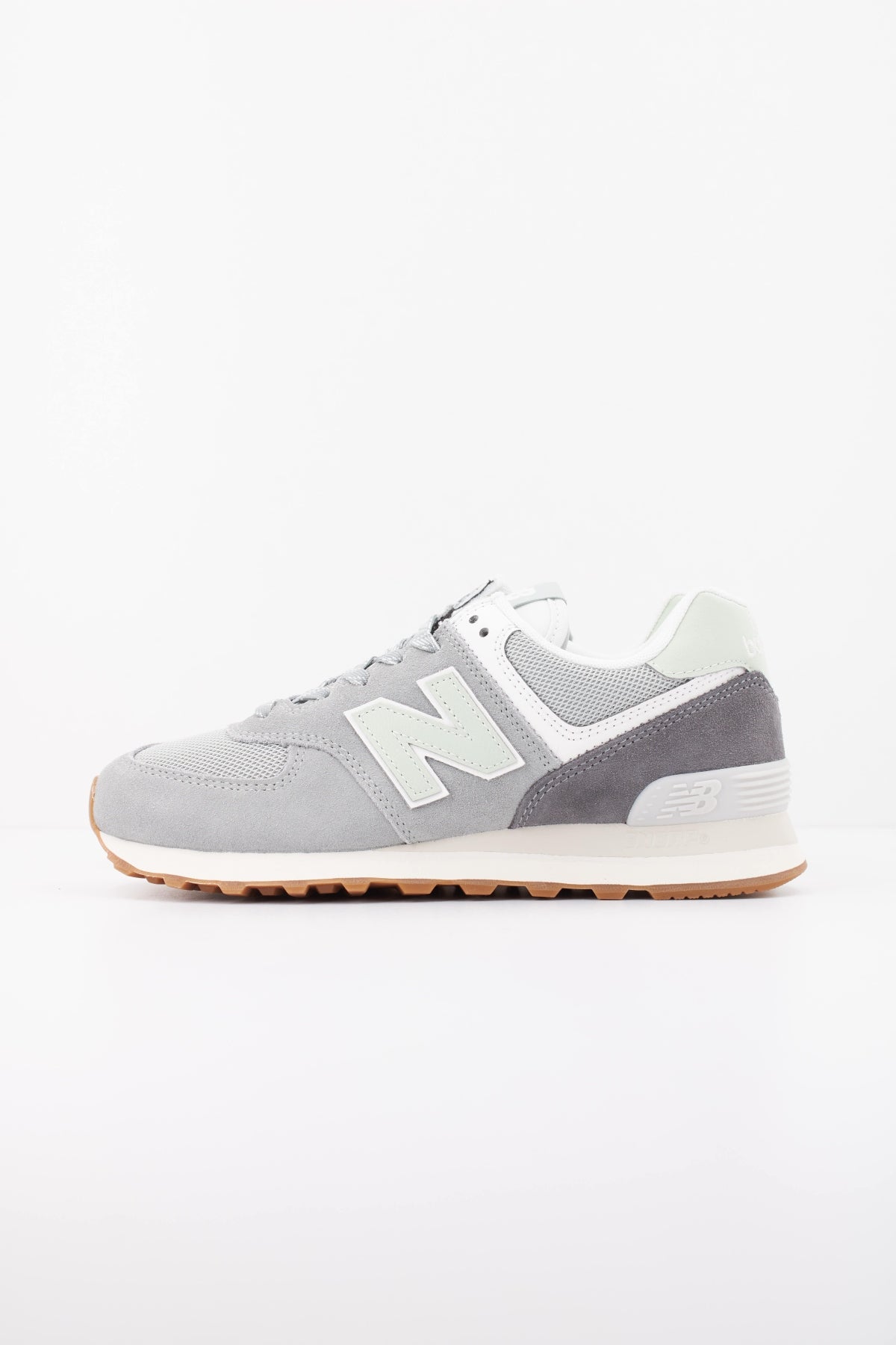 NEW BALANCE W574 VY DEPORTIVO en color GRIS (1)