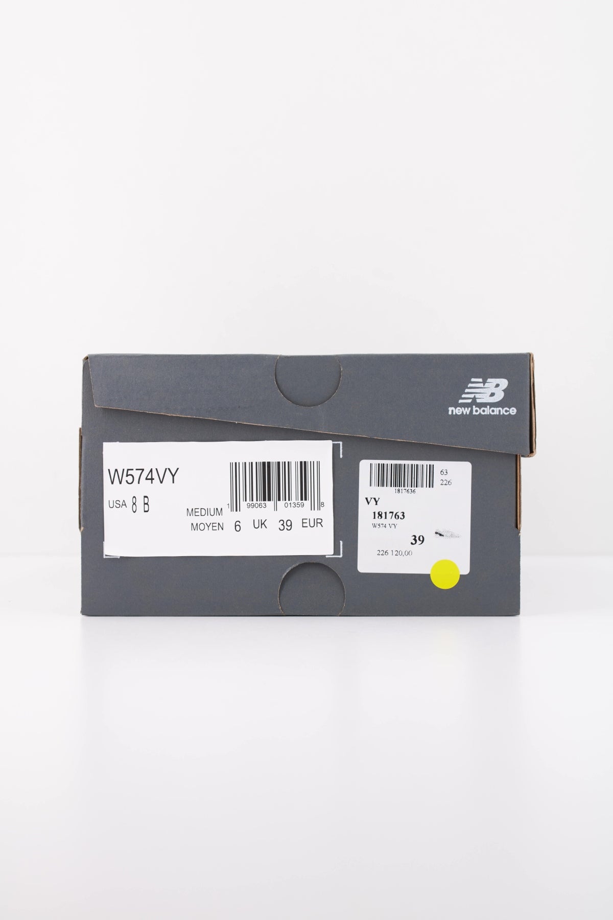 NEW BALANCE W574 VY DEPORTIVO en color GRIS (6)