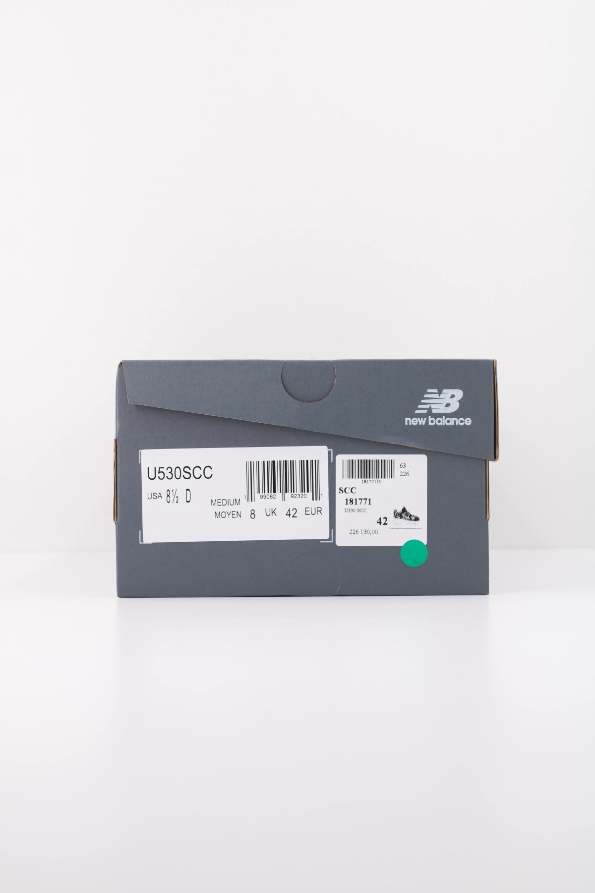 NEW BALANCE U530 SCC DEPORTIVO en color MARRON CLARO (6)