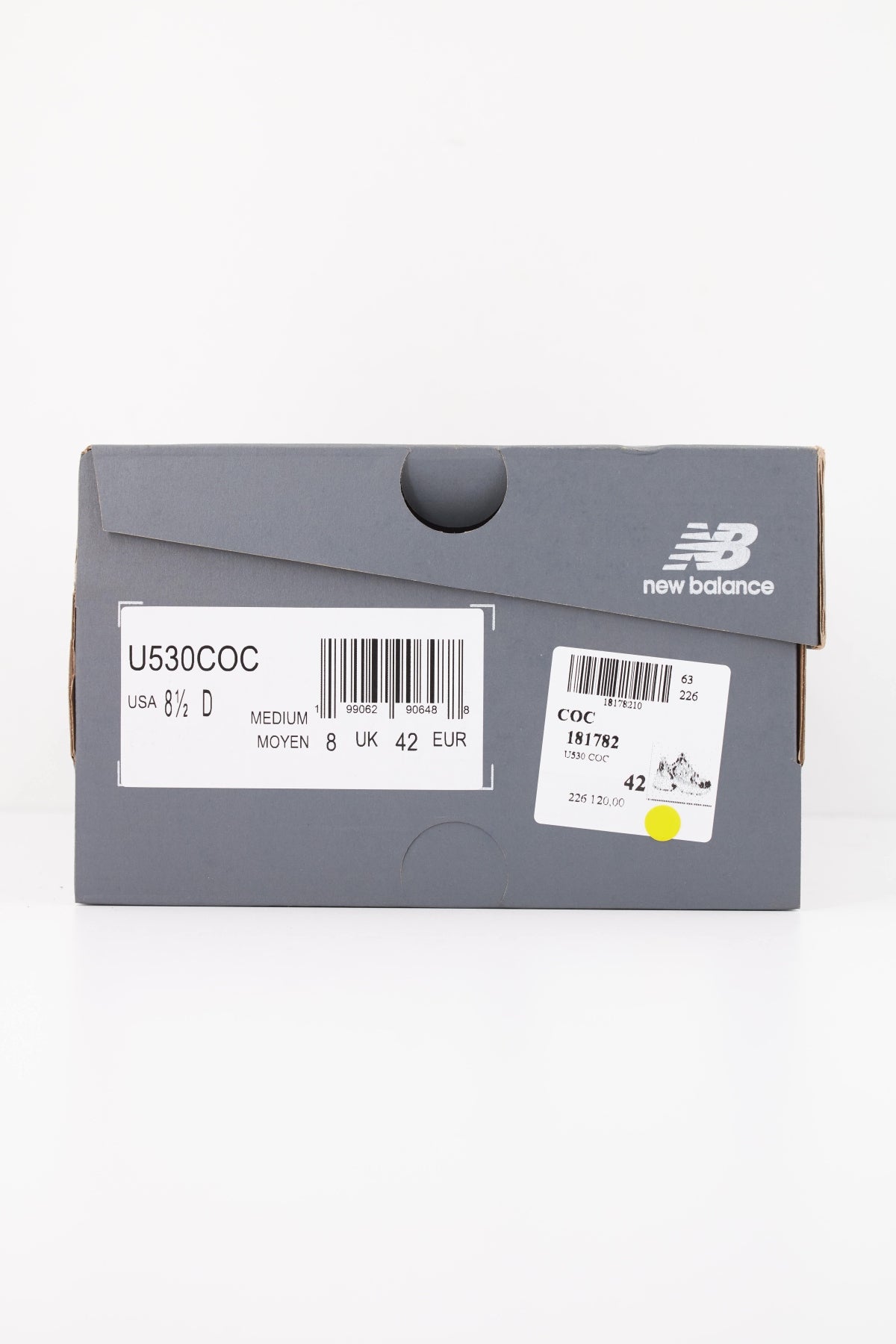 NEW BALANCE U530 COC DEPORTIVO en color BLANCO (6)