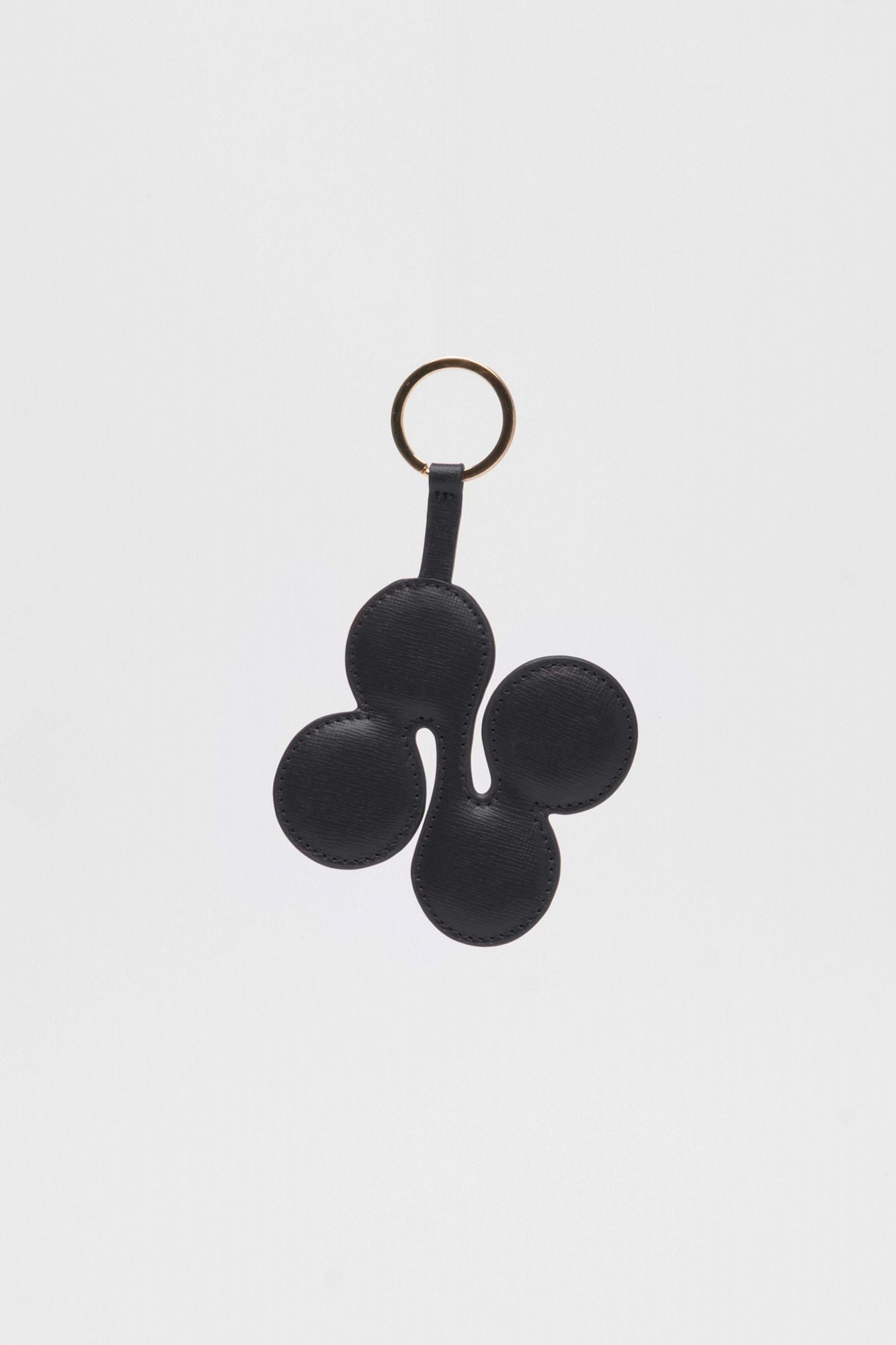 NUNOO LOGO KEYRING FLORENCE en color NEGRO (1)