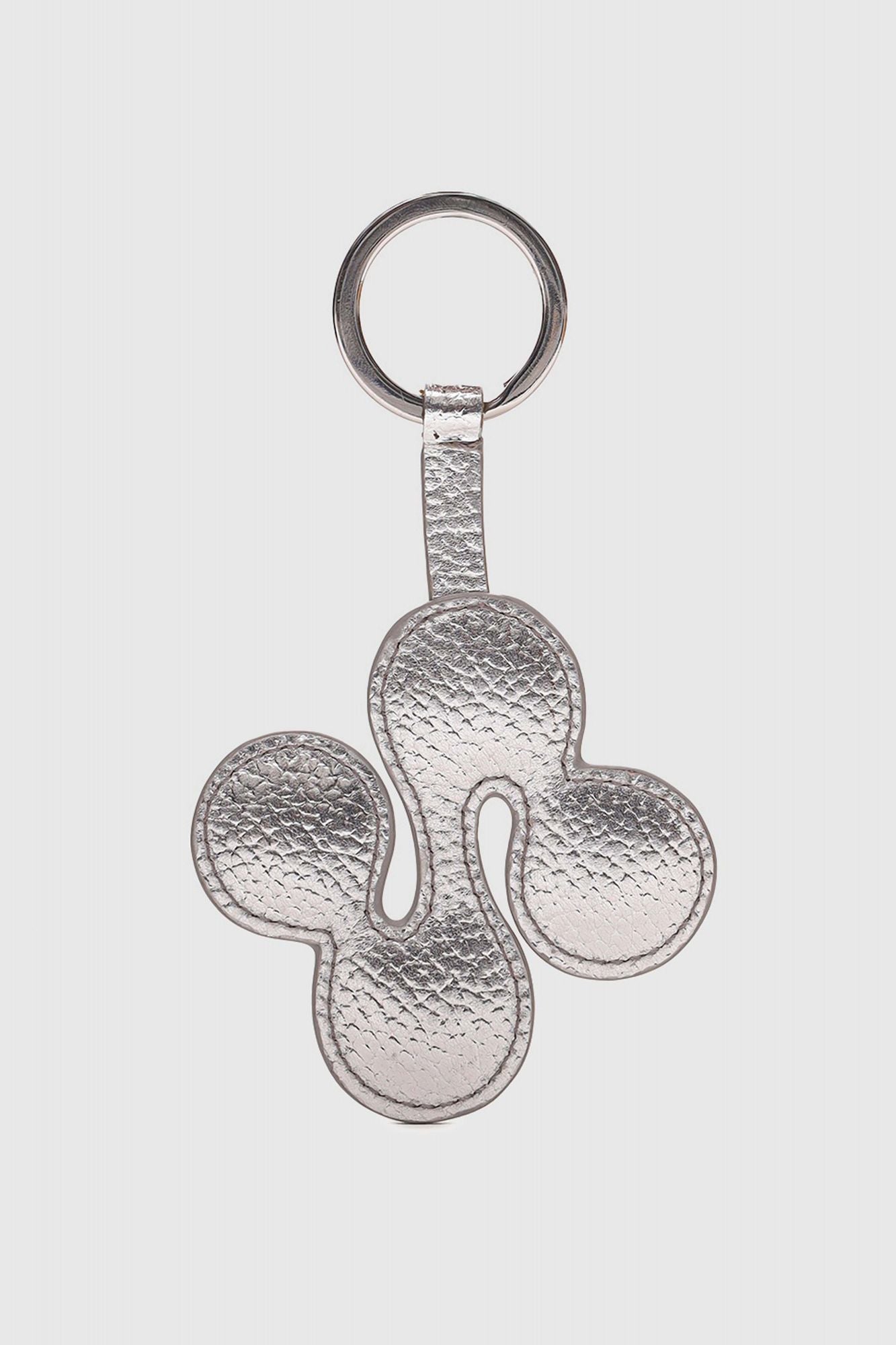 NUNOO SMALL LOGO KEYRING en color PLATA (2)