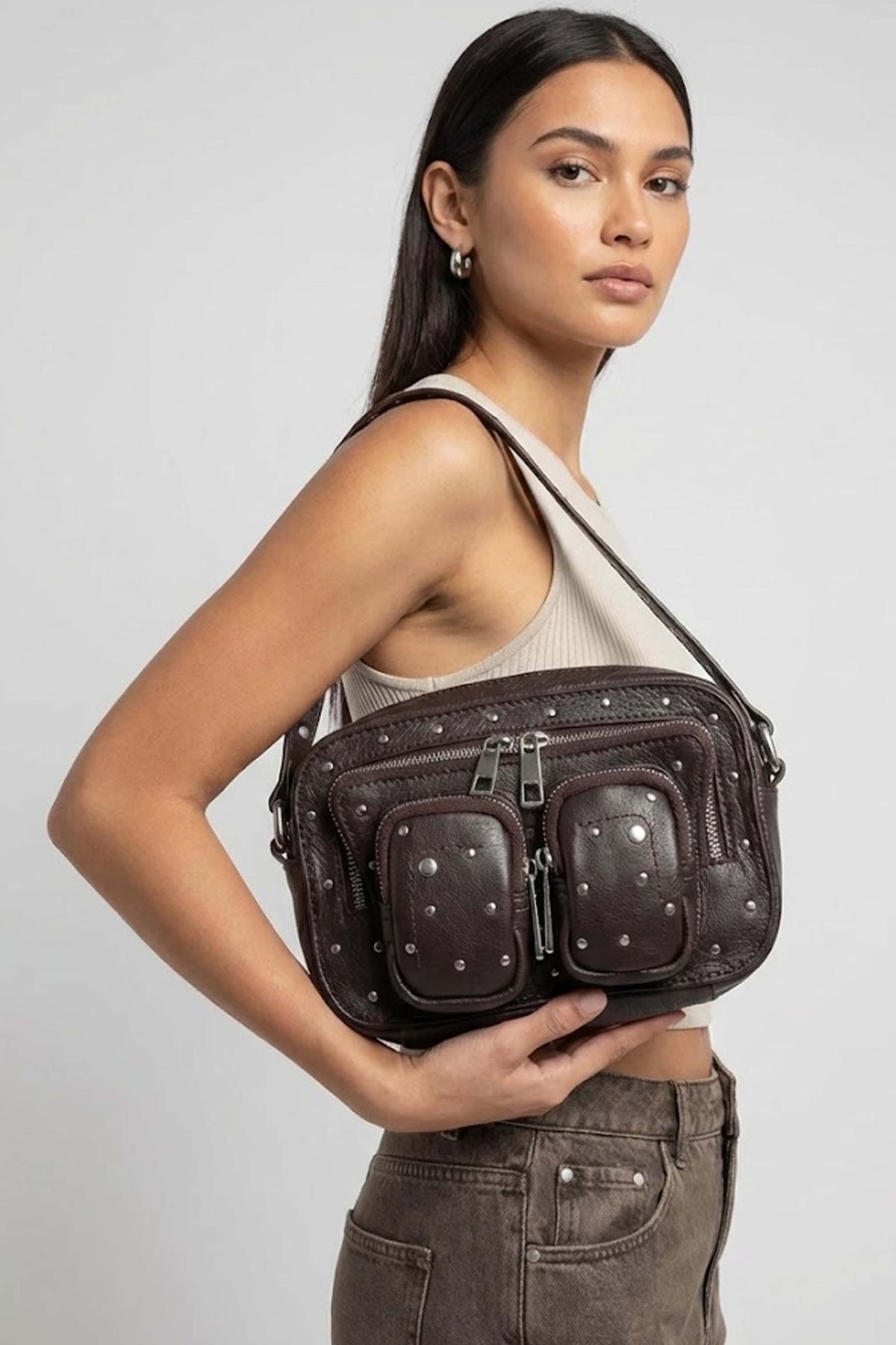NUNOO  ELLIE RIVET MOUNTAIN en color MARRON (1)
