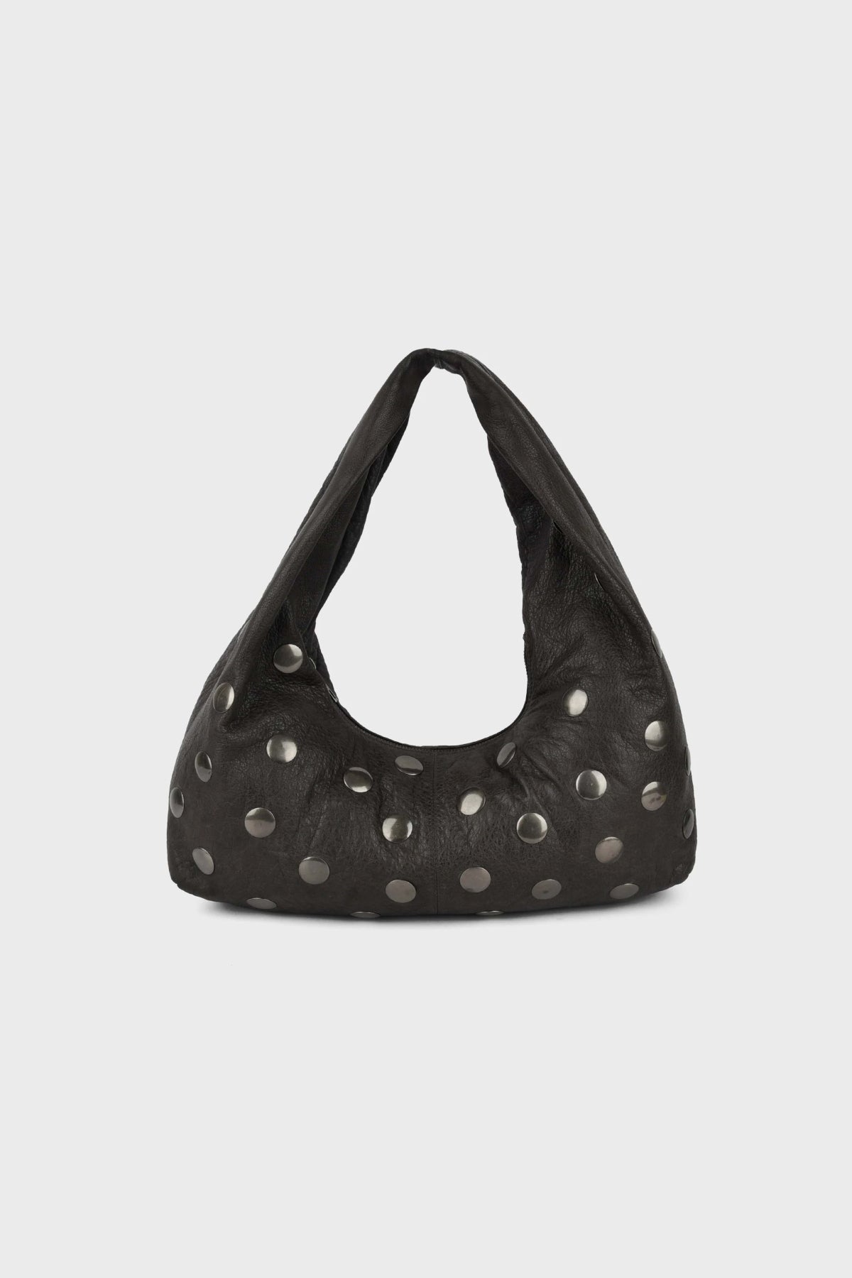 NUNOO  SMALL ALMA RIVET WASHED  en color MARRON (1)