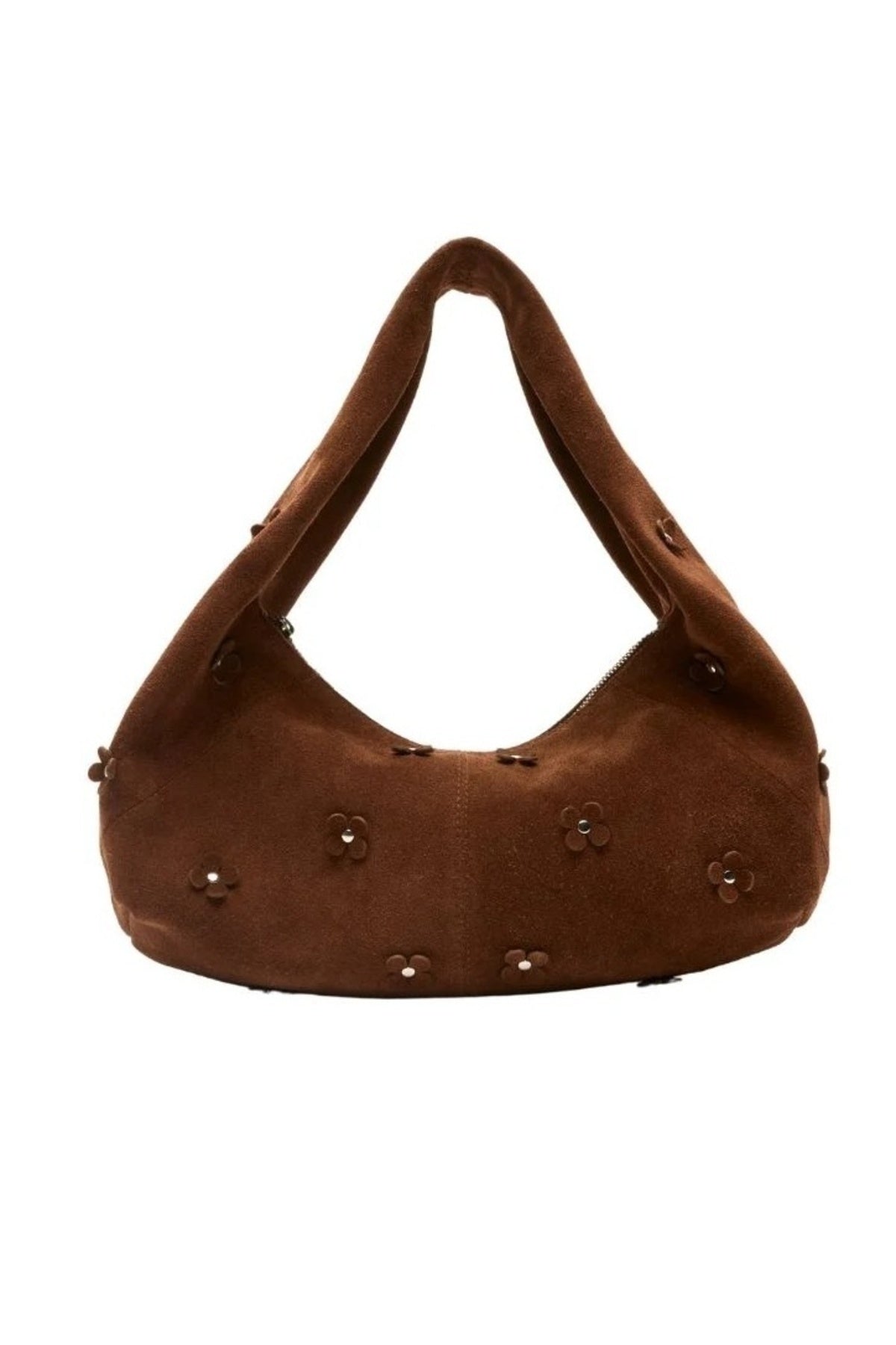 NUNOO 81949344NB SMALL ALMA ICON SUEDE en color MARRON (1)