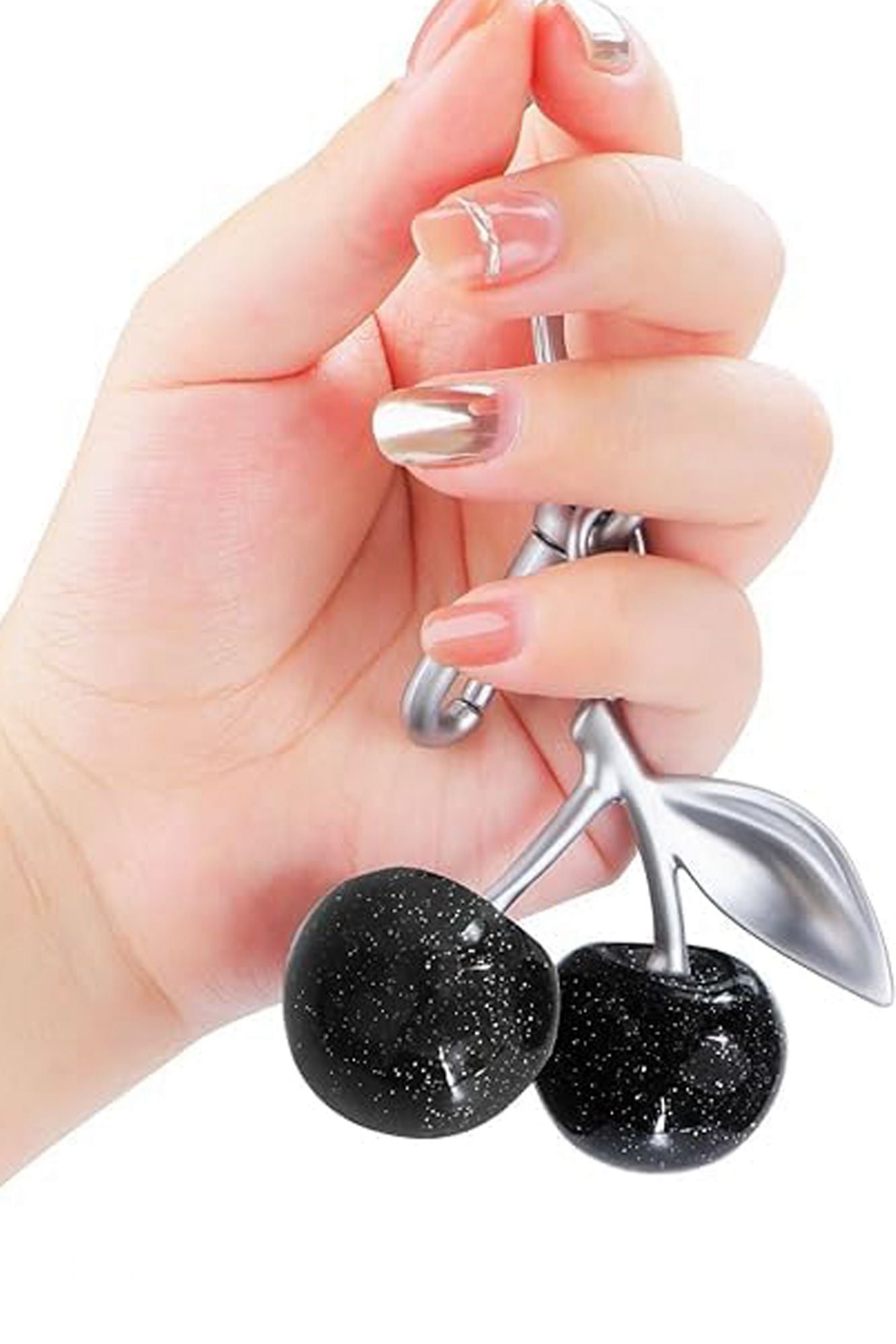STICKY BESTIE CHERRY CHARM en color NEGRO (4)