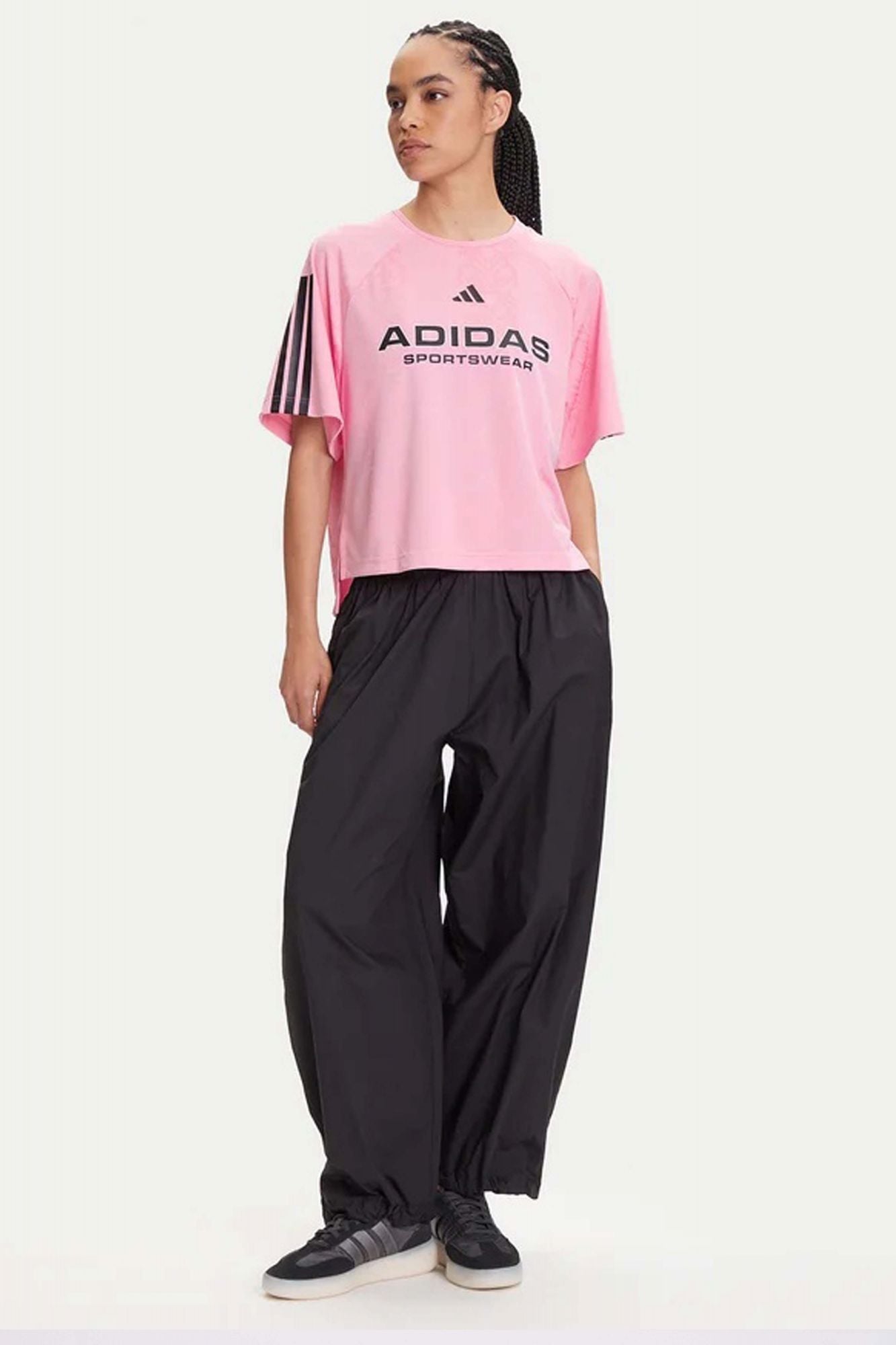 ADIDAS  W TIRO Q3 TEE  en color ROSA (4)