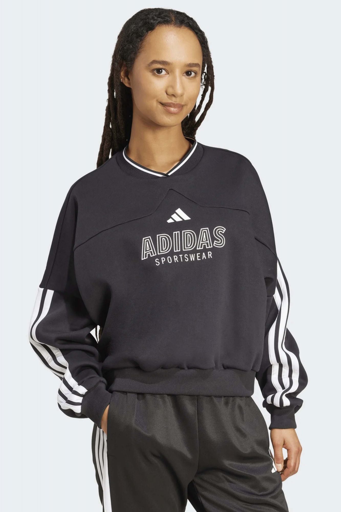 ADIDAS  W TIRO FL SWT  en color NEGRO (4)