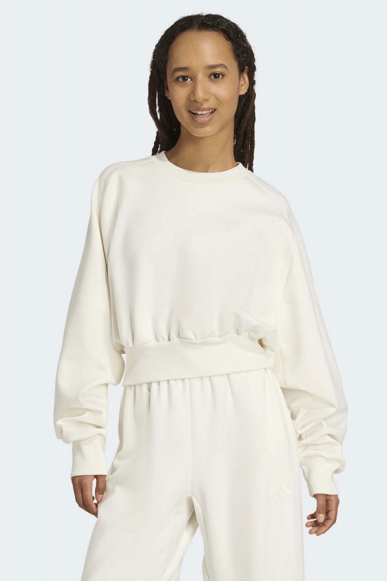 ADIDAS ALL SZN SWEATSHIRT en color BLANCO (1)