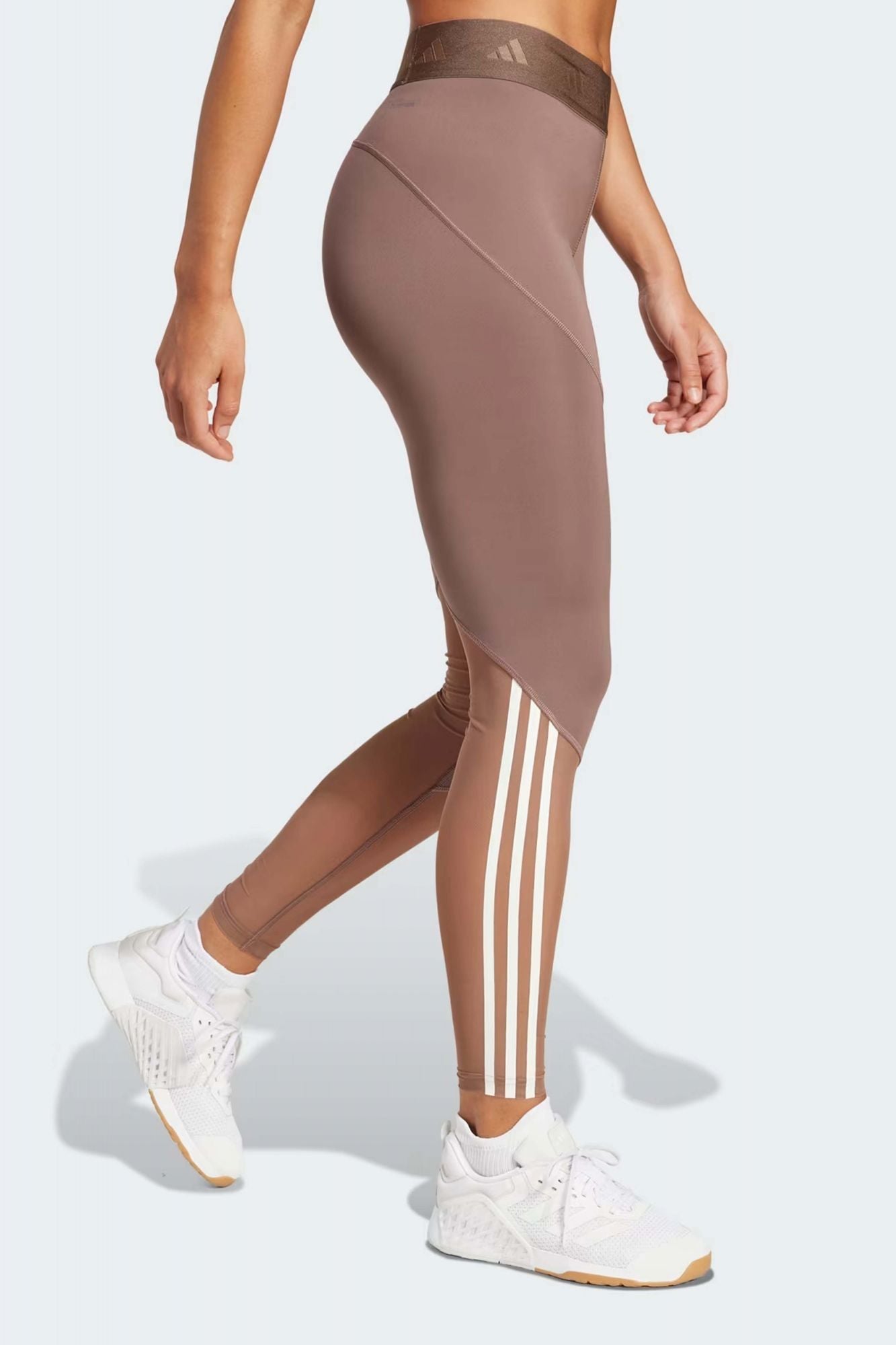 ADIDAS HYPERGLAM LEGGINGS en color MARRON (4)