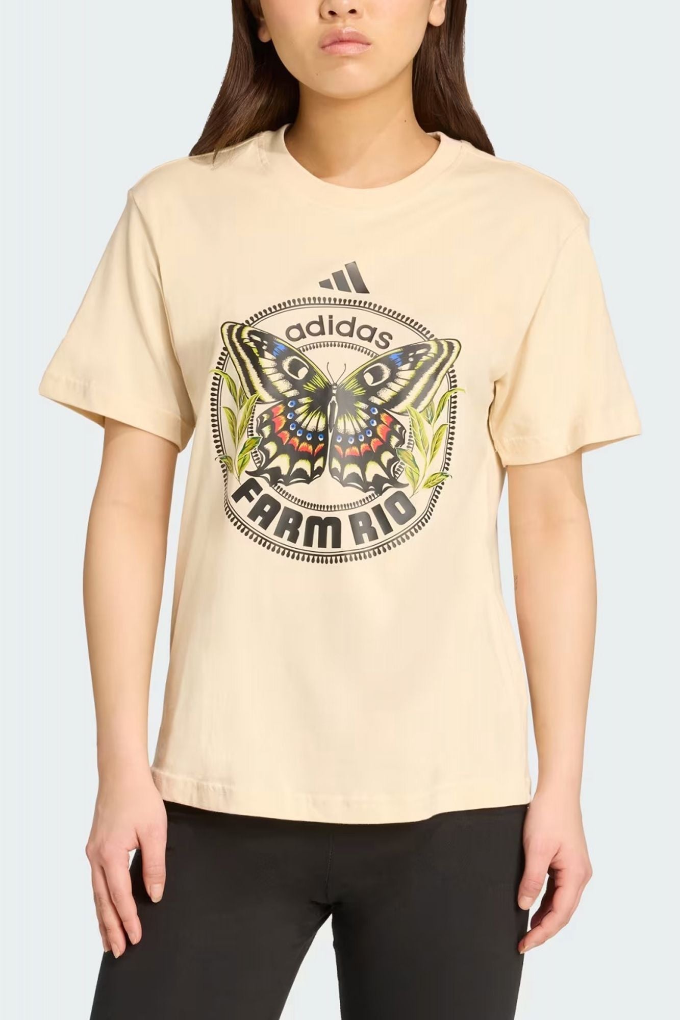 ADIDAS FARM GFX TEE en color BEIS (1)