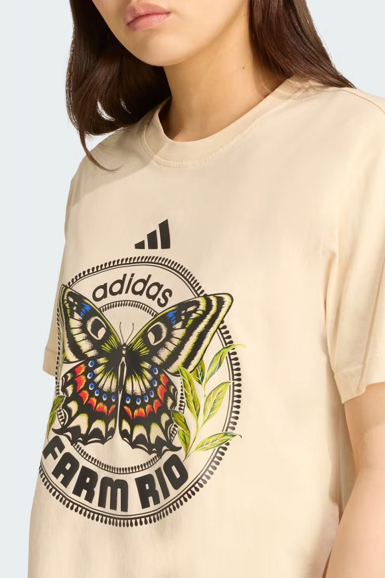 ADIDAS FARM GFX TEE en color BEIS (4)