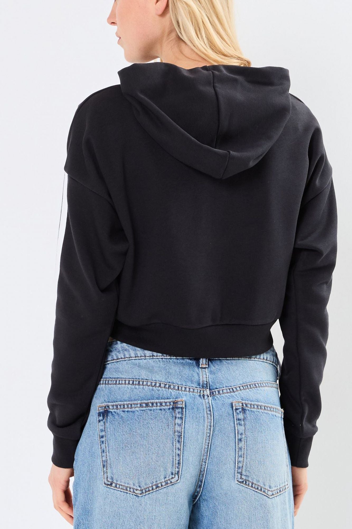 ADIDAS W 3S FT CRO HD en color NEGRO (2)