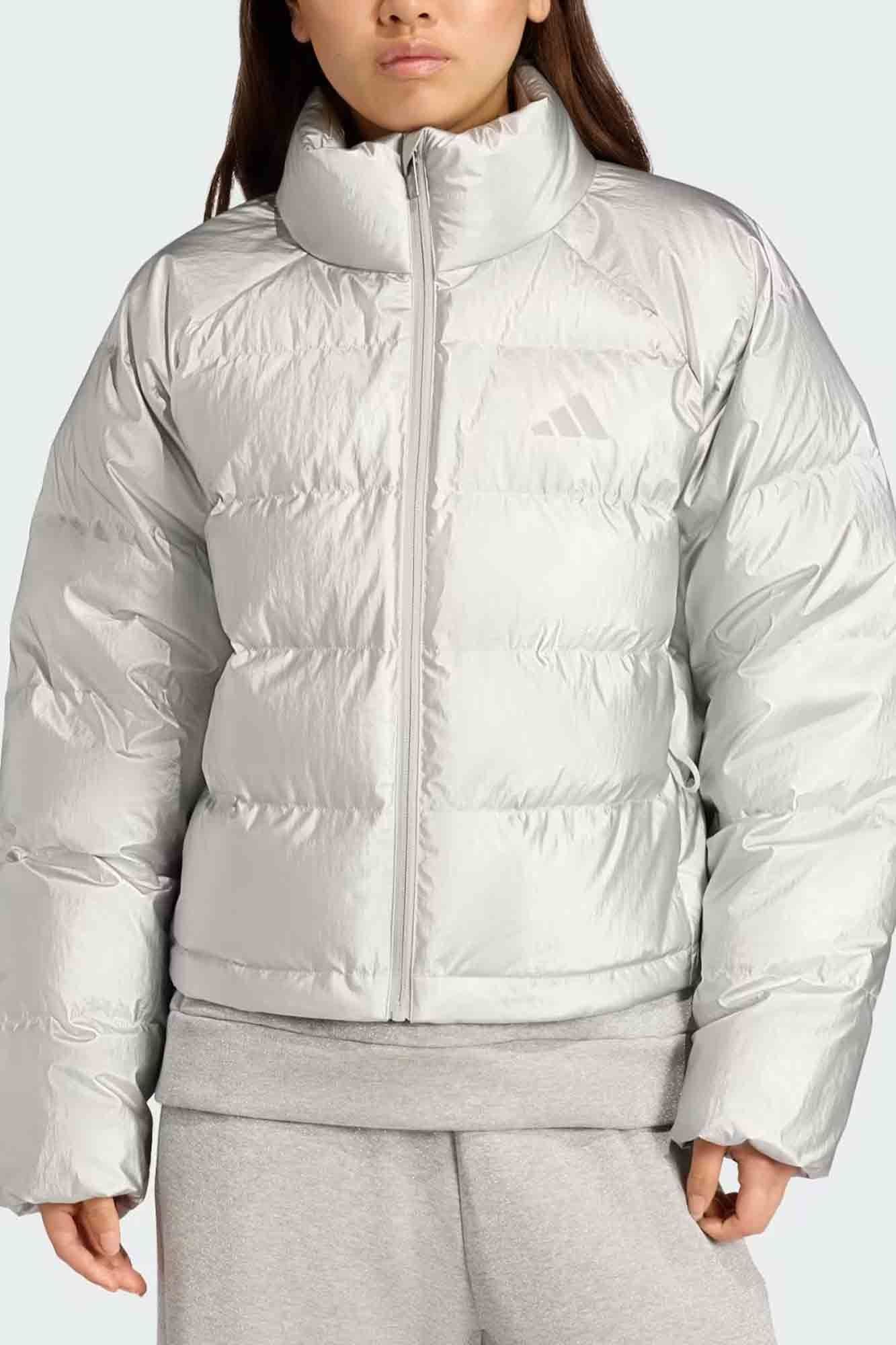 ADIDAS W HOLIDAY D JKT en color PLATA (1)