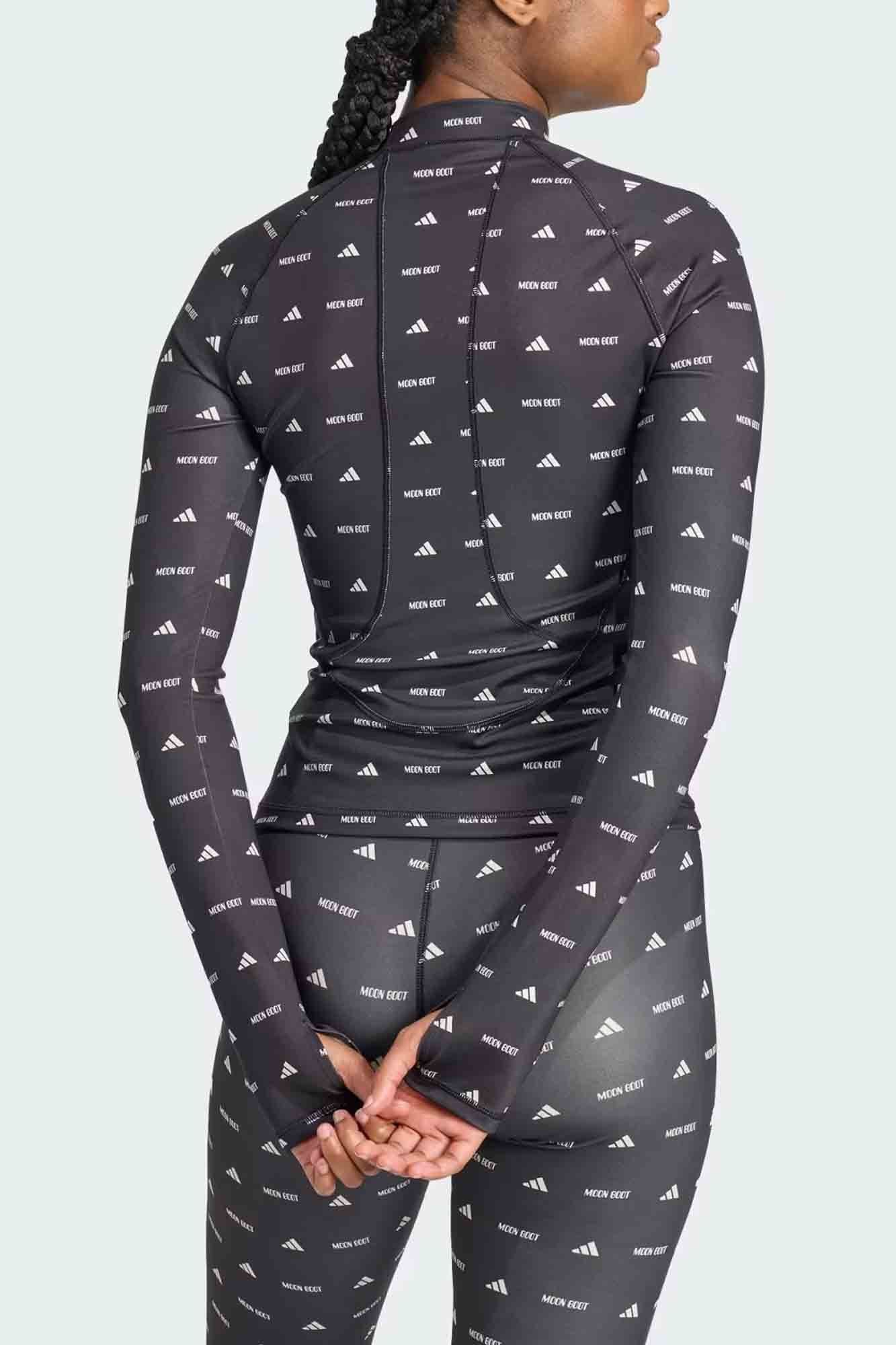 ADIDAS LONG SLEEVE TOP en color NEGRO (3)