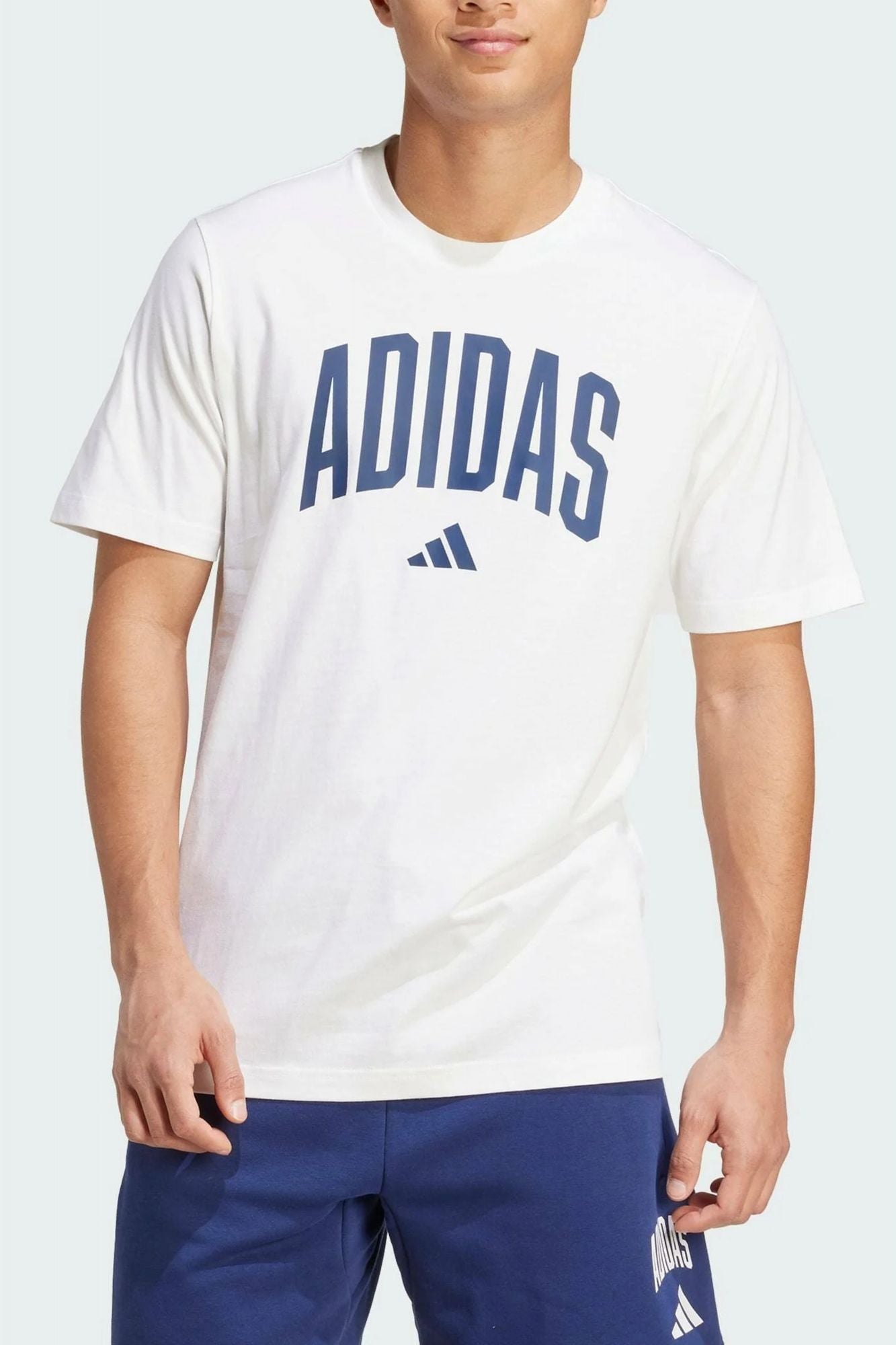 ADIDAS  M COLLEGIATE T  en color BLANCO (1)