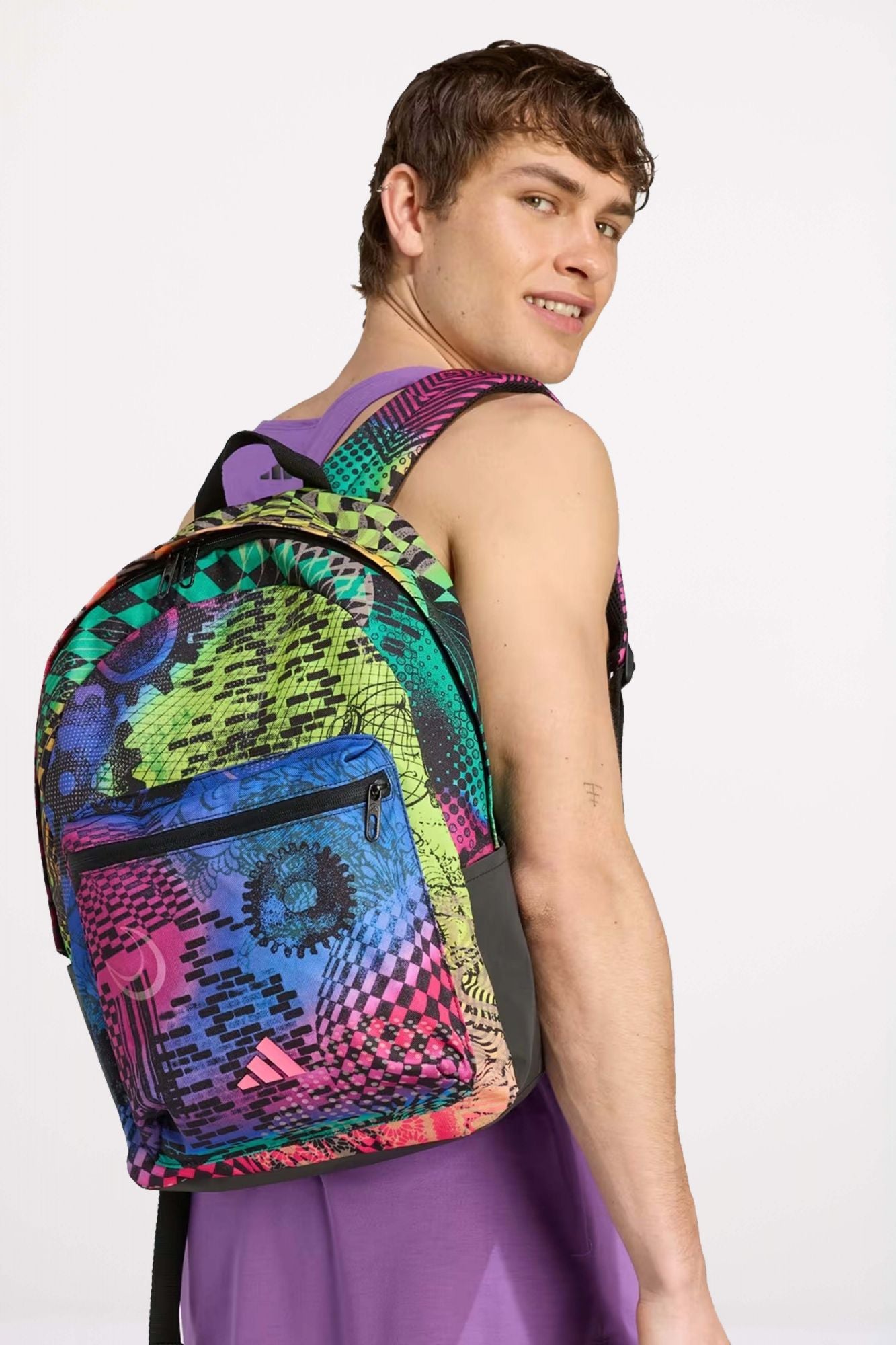 ADIDAS ADIDAS X JEREMY SCOTT PRIDE BACKPACK en color MULTICOLOR (4)