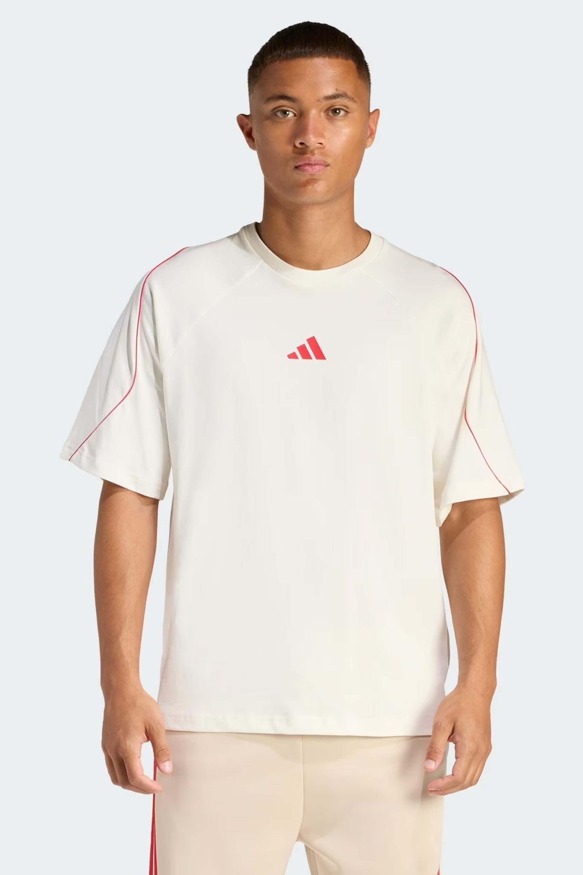 ADIDAS M STADIUM TEE en color BLANCO (1)