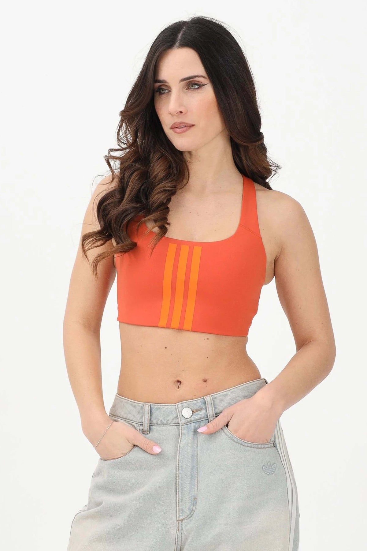 ADIDAS TOP OPT en color NARANJA (1)